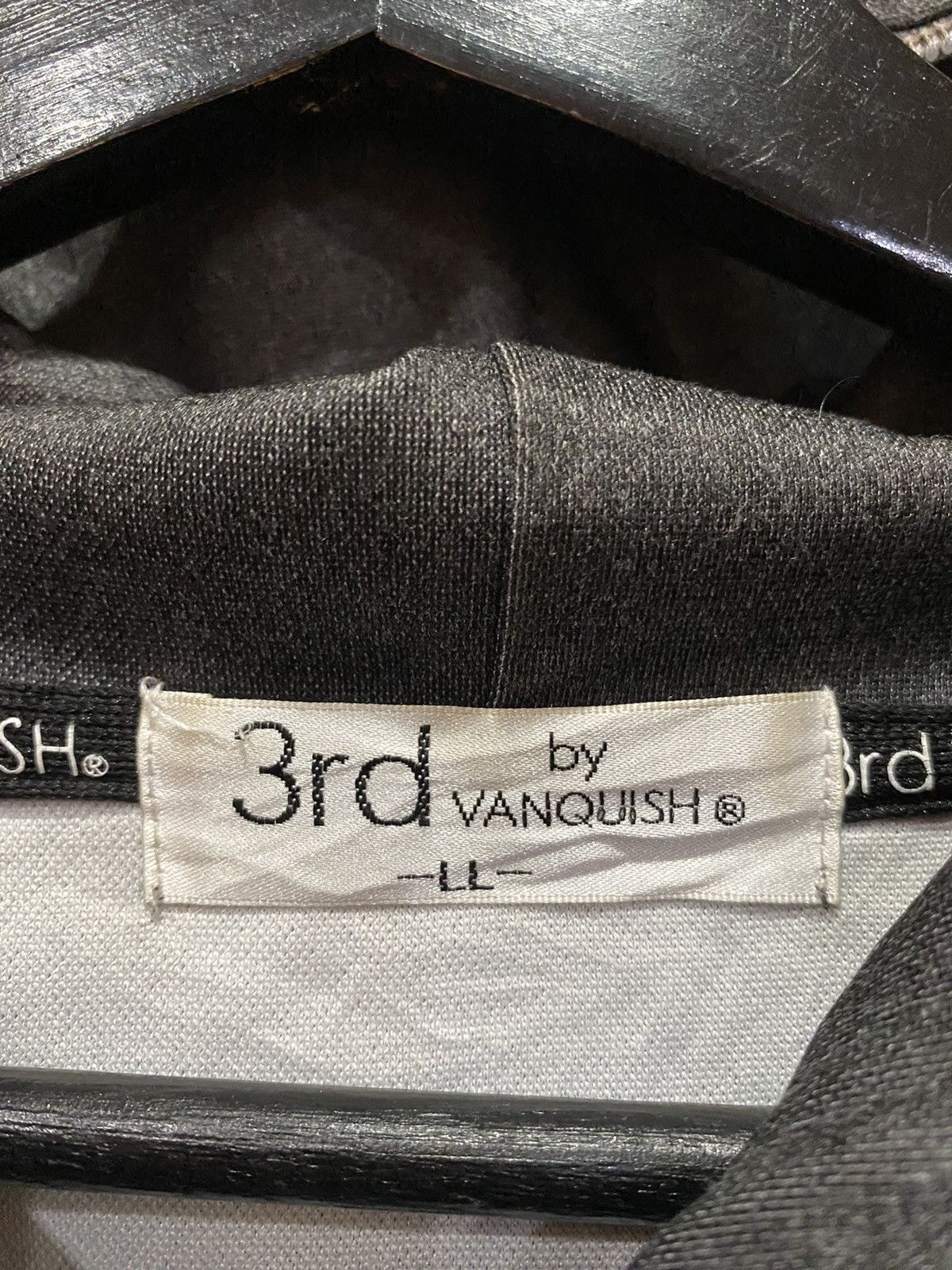 Vanquish 3rd by Vanquish Grey Hoodie: Trendy Urban Streetwear Size US XL / EU 56 / 4 - 4 Thumbnail