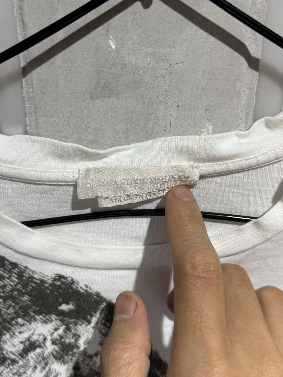 Alexander McQueen 2008 VINTAGE ALEXANDER MCQUEEN WOLF TSHIRT Size US S / EU 44-46 / 1 - 18 Thumbnail