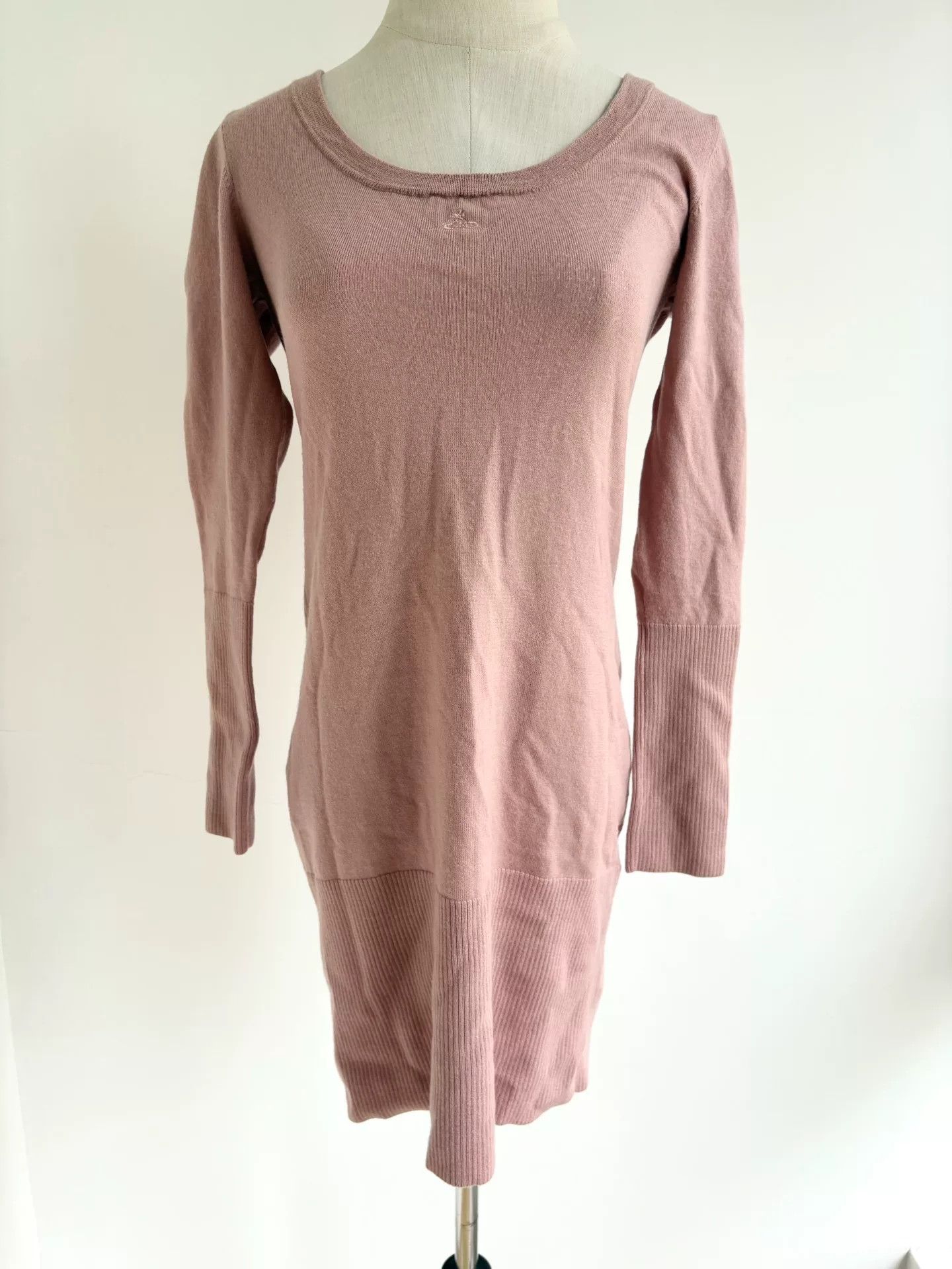 Vivienne Westwood Vivienne Westwood Vintage Pink Saturn Knit Dress Size M / US 6-8 / IT 42-44 - 1 Thumbnail