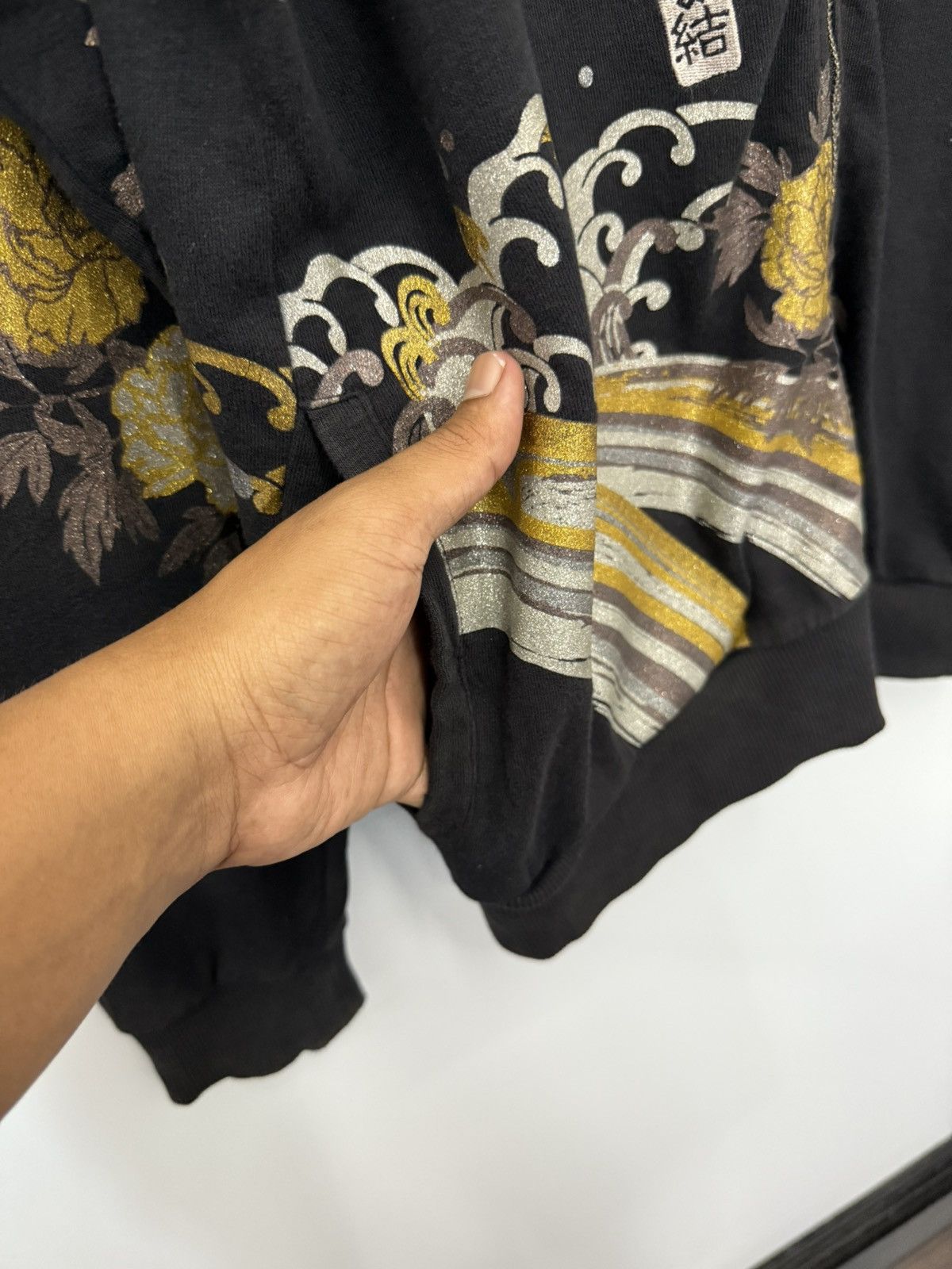 Japanese Brand 🇯🇵 Japan Sukajan Printed Style Sweat Hoodie - L Size US L / EU 52-54 / 3 - 5 Thumbnail