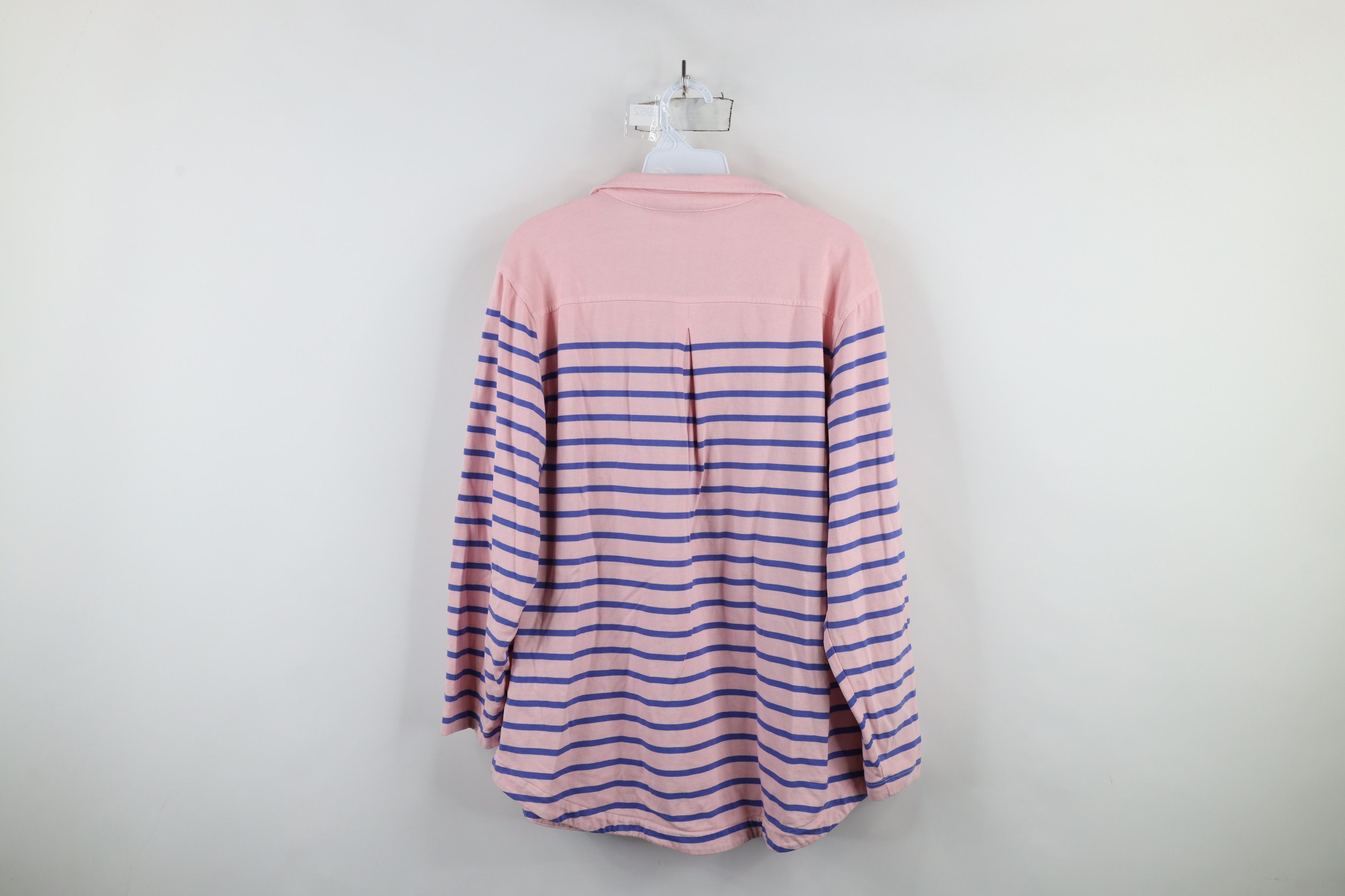 Vineyard Vines × Vintage Vineyard Vines Lucaya Knit Collared Tunic Polo Shirt Pink Size XL / US 12-14 / IT 48-50 - 8 Thumbnail