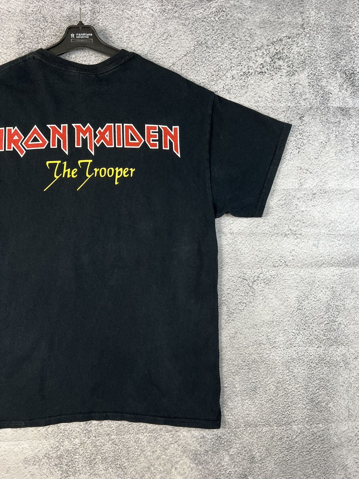 Band Tees × Iron Maiden Iron maiden the trooper full print T-shirt Size US L / EU 52-54 / 3 - 5 Thumbnail