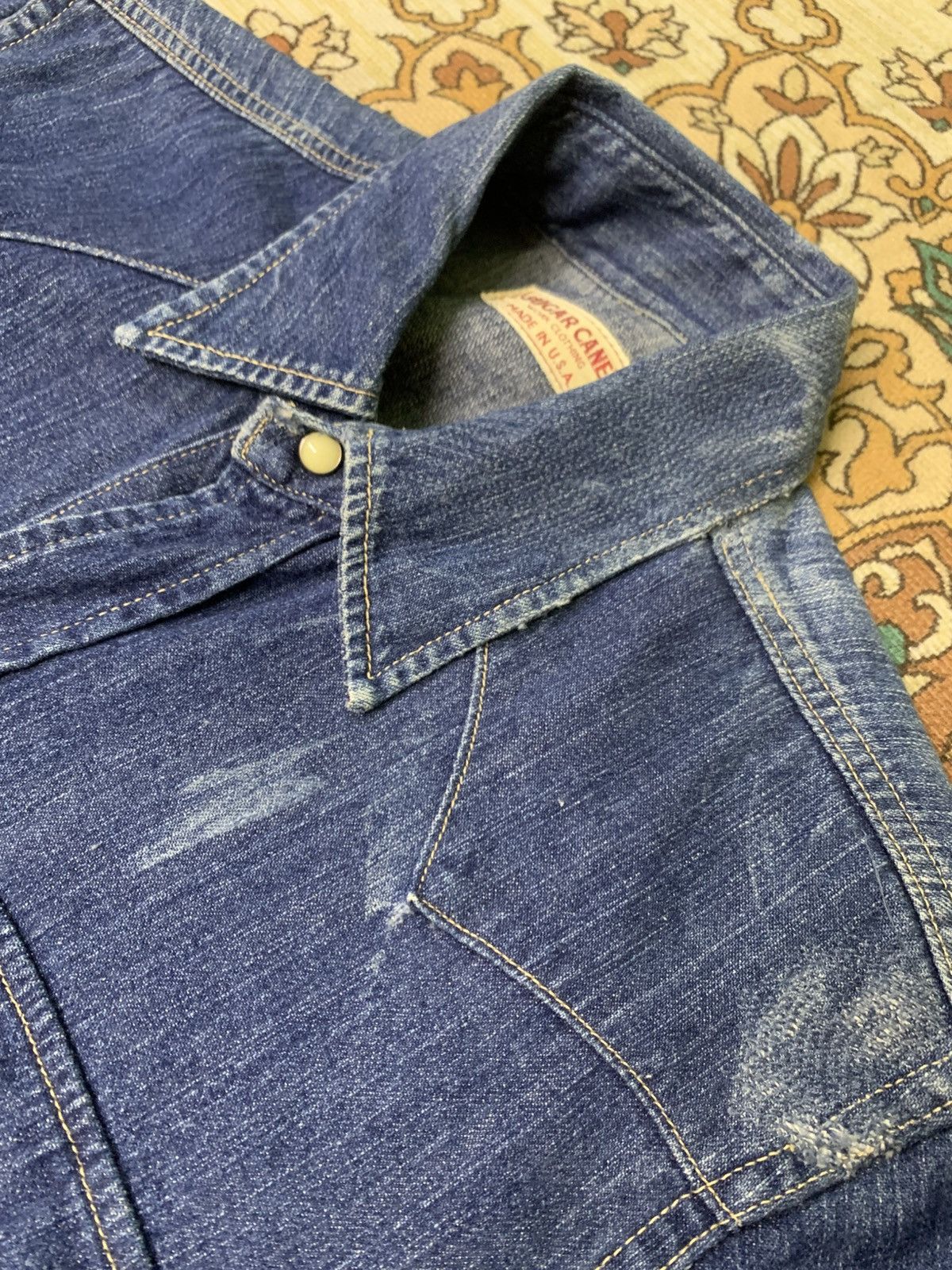 Sugar Cane VINTAGE SUGAR CANE TOYO ENTERPRISE DENIM SHIRTS Size US M / EU 48-50 / 2 - 6 Thumbnail