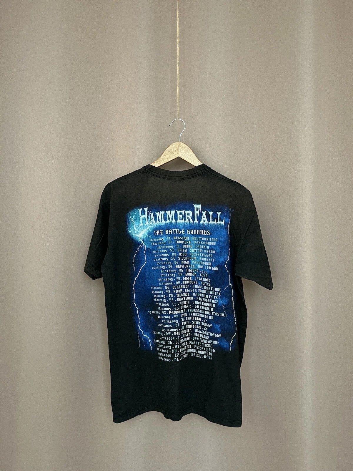 Other Hammer Fall Wants You T-Shirt 2005 Size M/L Vintage Size US M / EU 48-50 / 2 - 6 Thumbnail