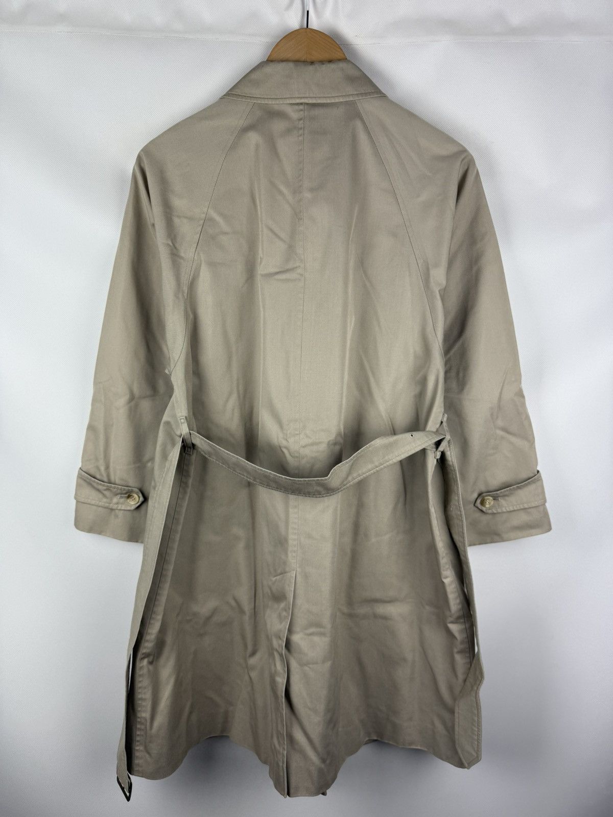 Burberry Burberrys Vintage Nova Check Lined Belted Trench Coat Jacket Size M / US 6-8 / IT 42-44 - 10 Thumbnail