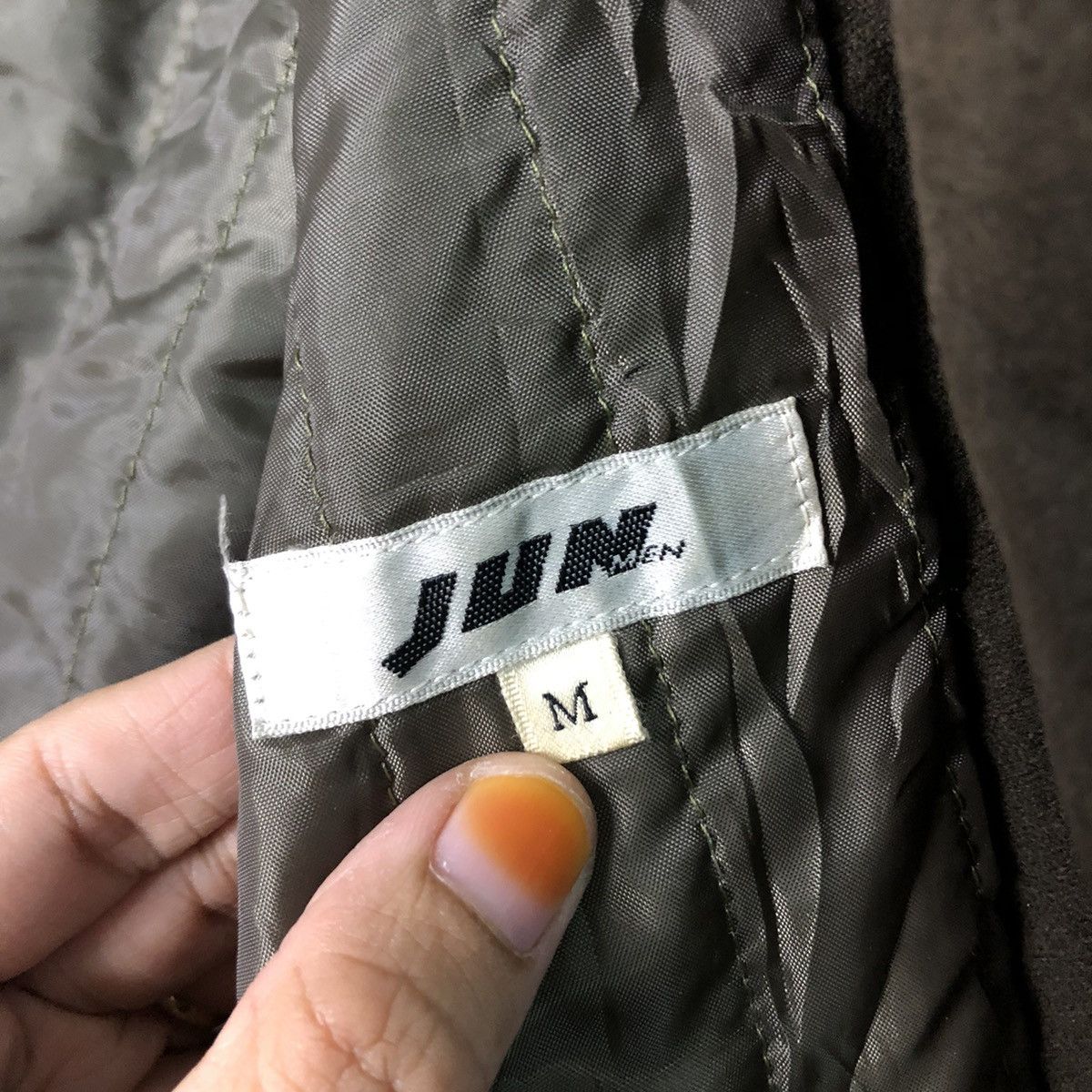 Issey Miyake 📌Vintage Work Genuine Leather Jun Men Blanket Issey Miyake Size US M / EU 48-50 / 2 - 19 Thumbnail