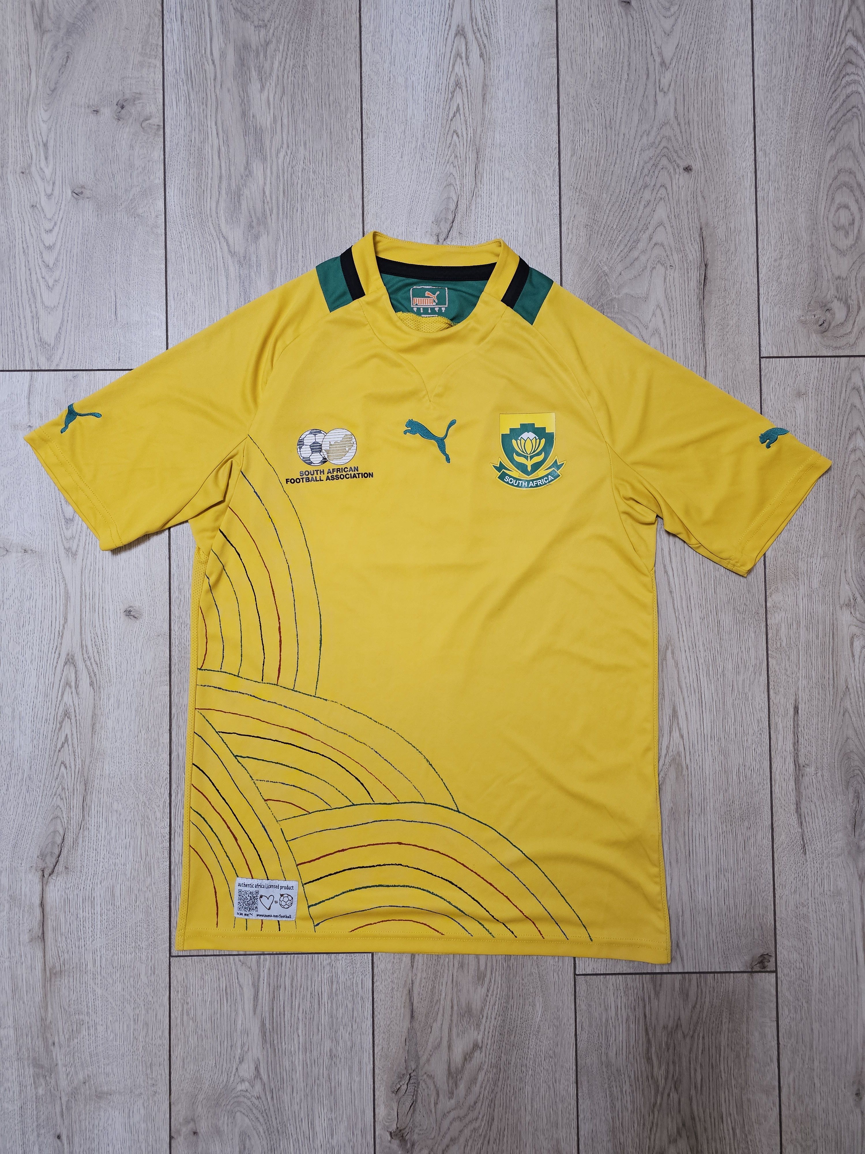 All Sport SOUTH AFRICA 2012 2013 HOME FOOTBALL SHIRT SOCCER JERSEY Size US S / EU 44-46 / 1 - 1 Thumbnail