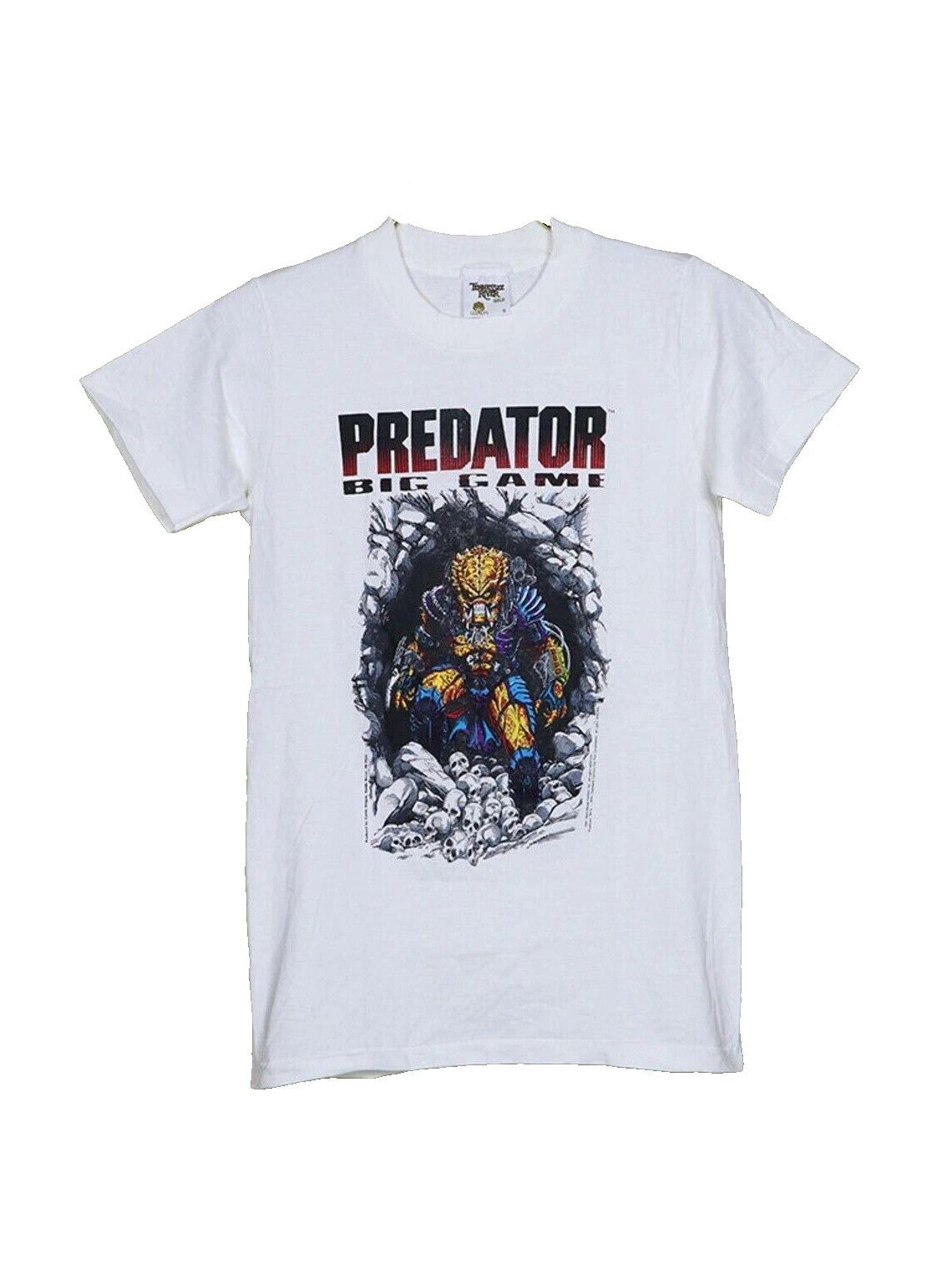Vintage Vintage Predator Movie Shirt New M Big Game 90s Single 1991 Size US M / EU 48-50 / 2 - 1 Thumbnail