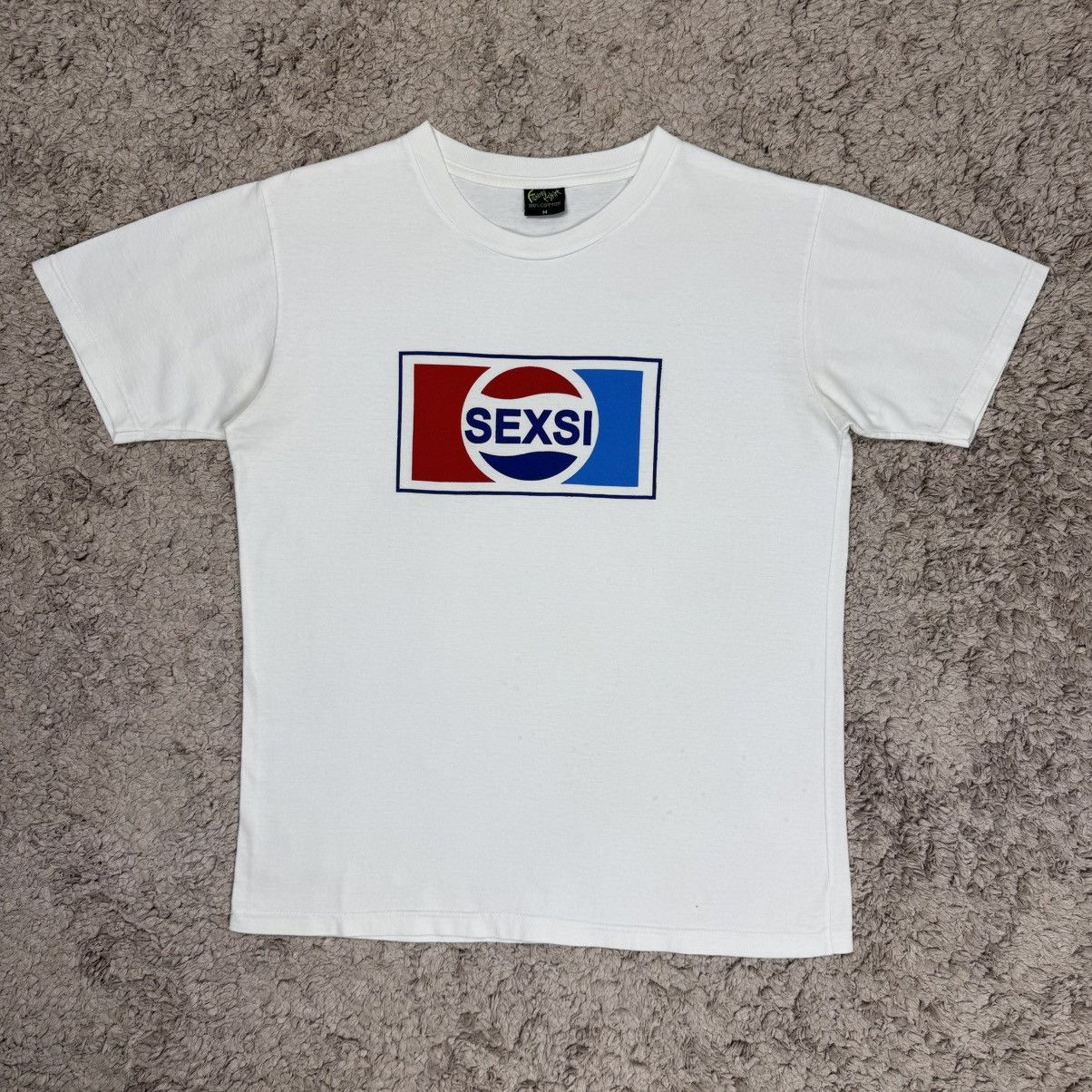 Vintage Vintage ‘Sexsi’ Ripoff Pepsi T-shirt Size US M / EU 48-50 / 2 - 1 Thumbnail