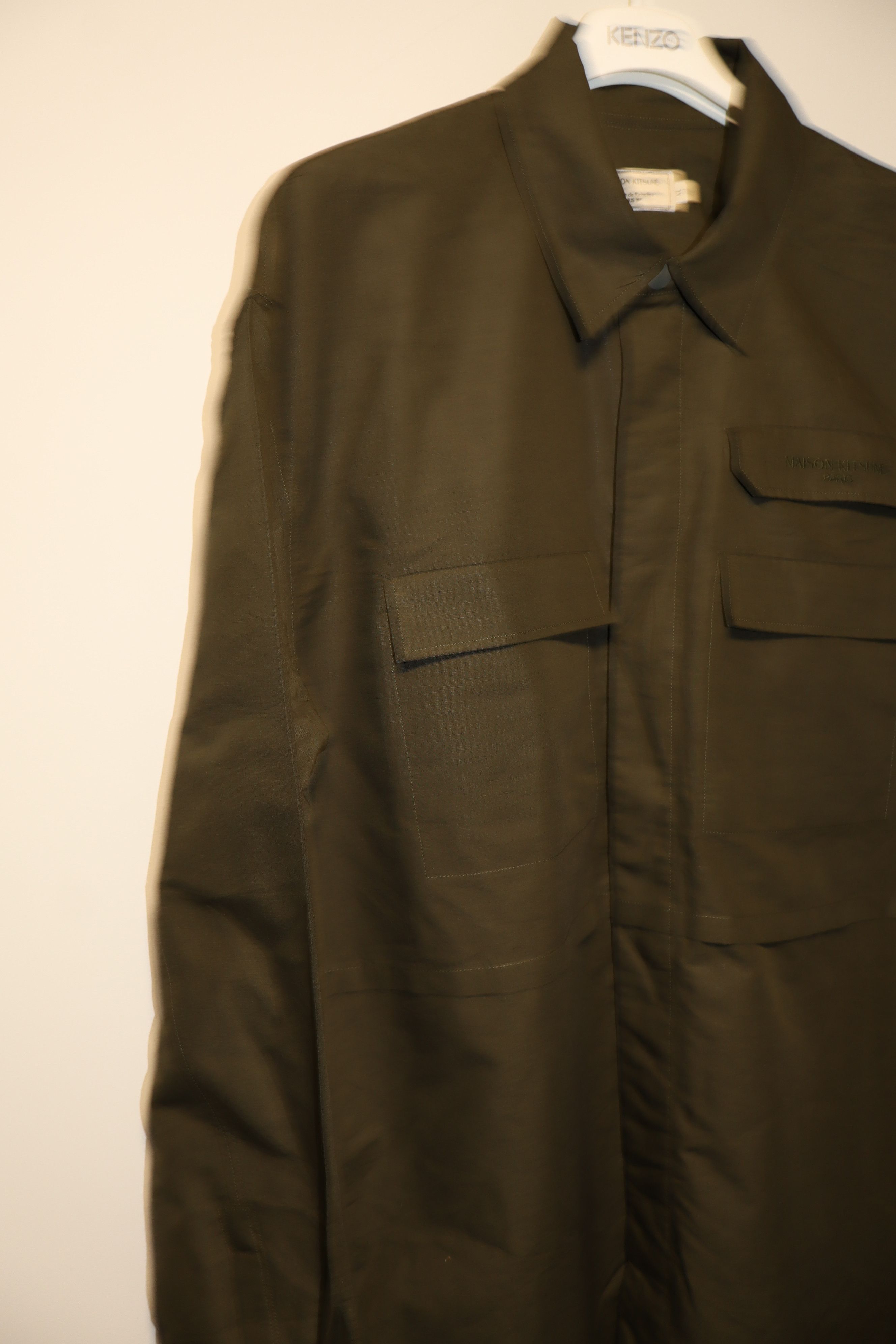 Maison Kitsune Oversized shirt Size US XL / EU 56 / 4 - 7 Thumbnail