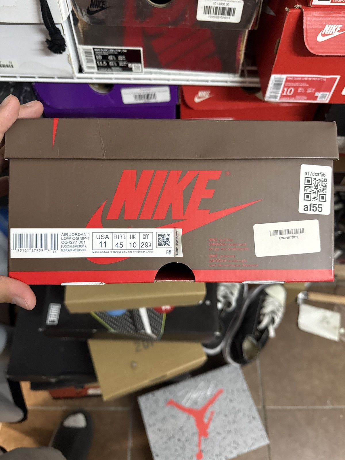 Nike × Travis Scott Travis scott low mocha size 11 og all Size US 11 / EU 44 - 12 Thumbnail