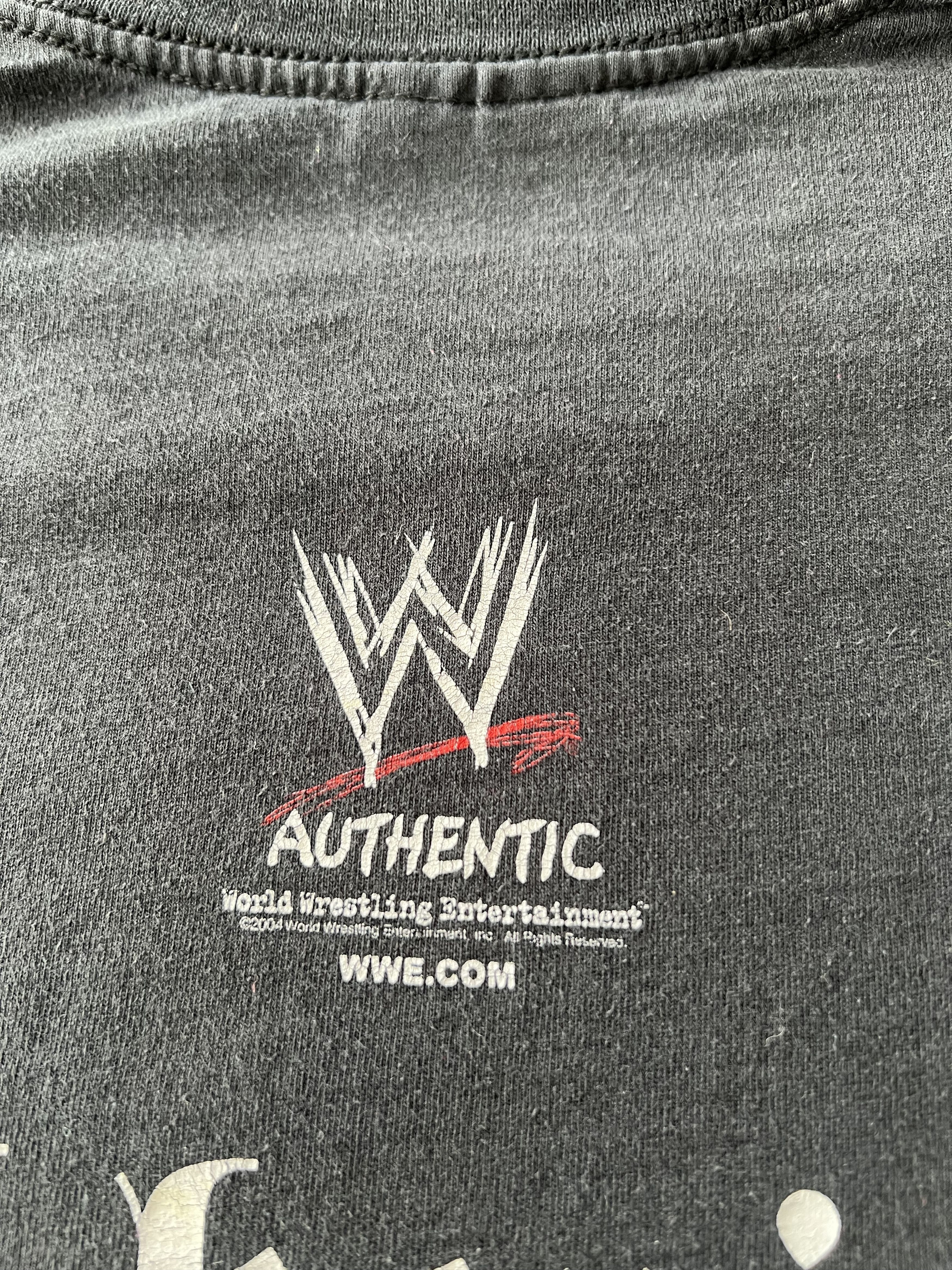 WWE Vintage 2004 Undertaker Begins Again WWE Black T-shirt Size US L / EU 52-54 / 3 - 17 Thumbnail