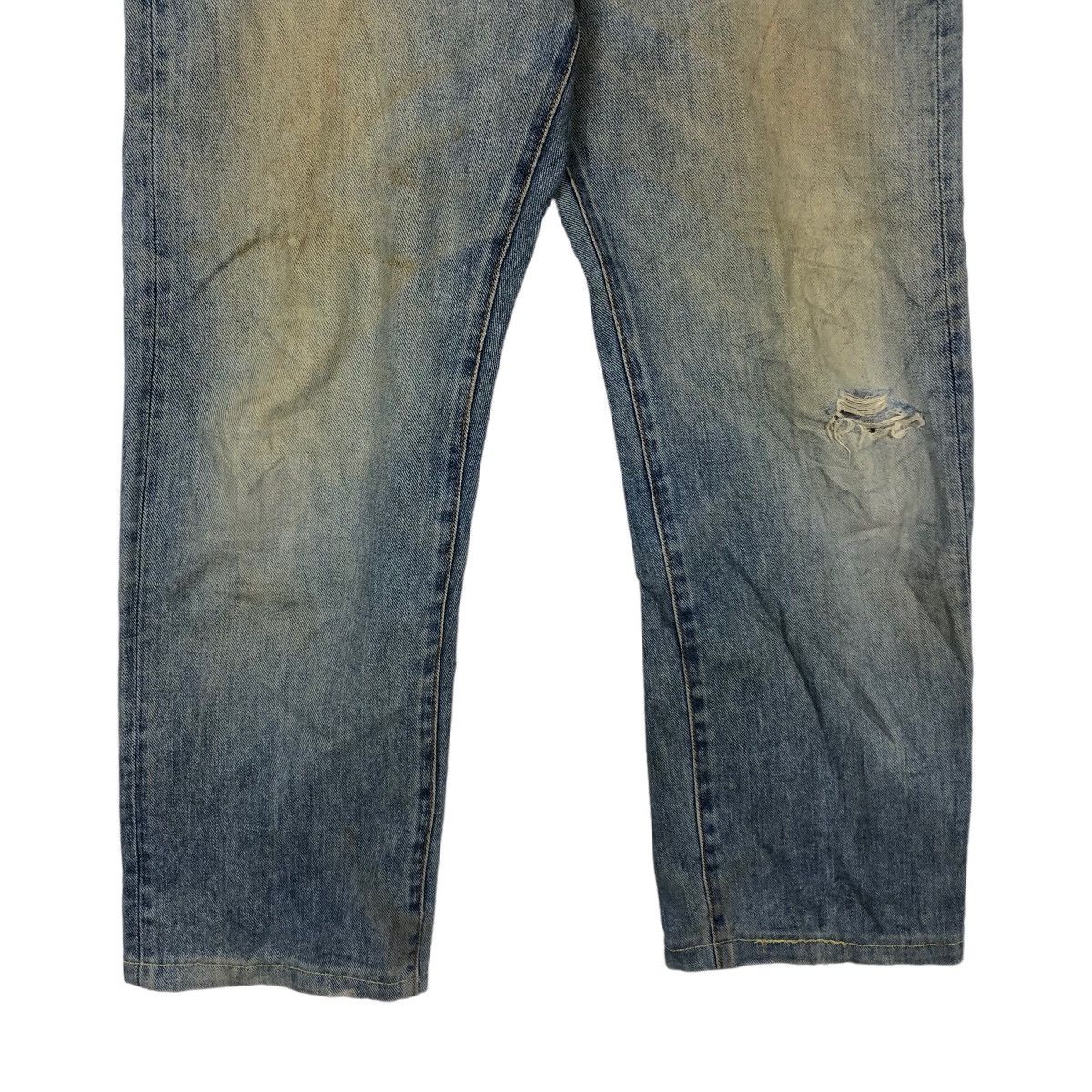 Japanese Brand 🔥90’s Vintage Distressed Denim Jeans Bobson USA Made Size US 32 / EU 48 - 4 Thumbnail