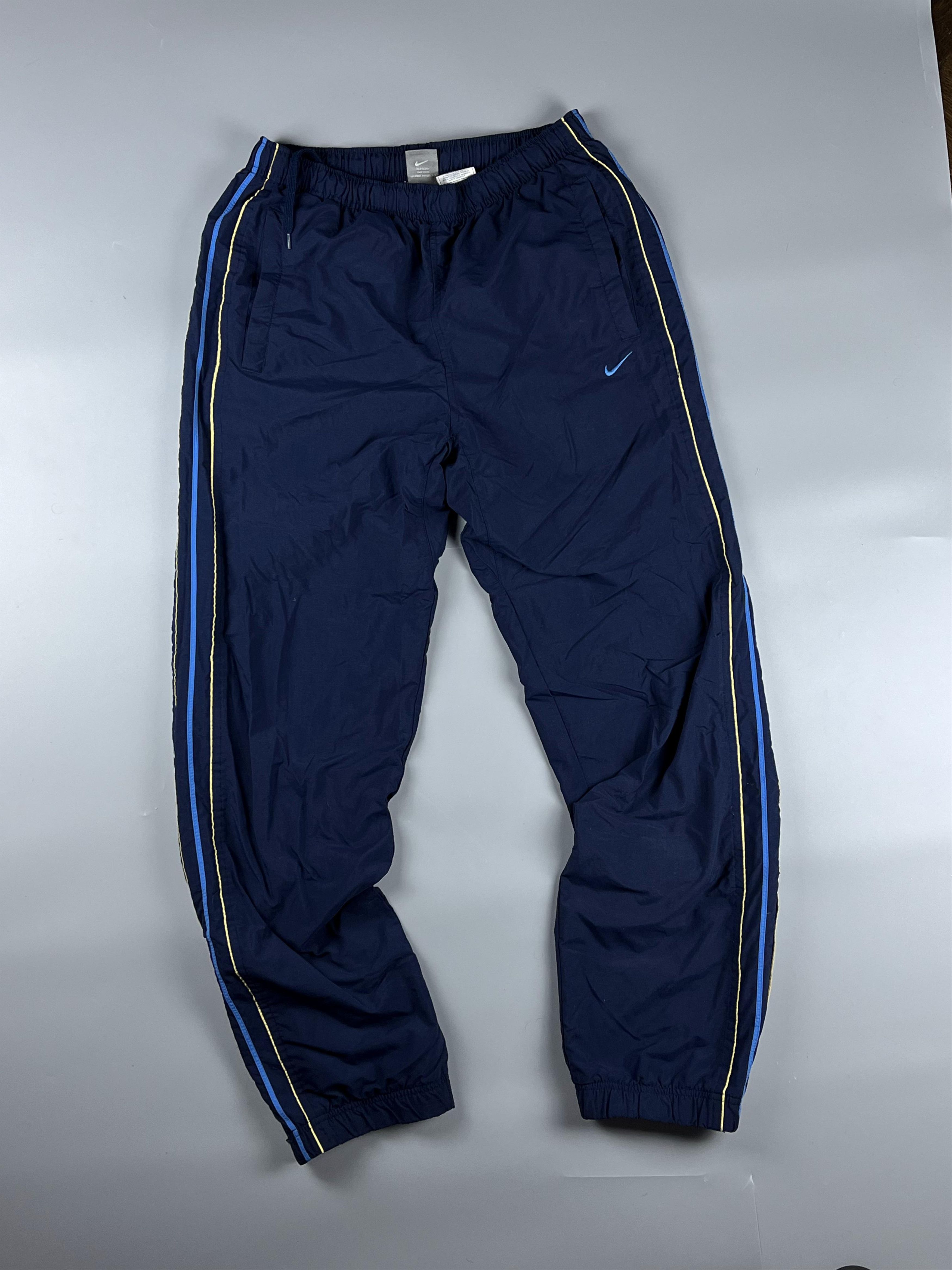 Nike × Vintage 💿 NIKE 90s VINTAGE PARACHUTE BAGGY PANTS Size US 34 / EU 50 - 1 Thumbnail