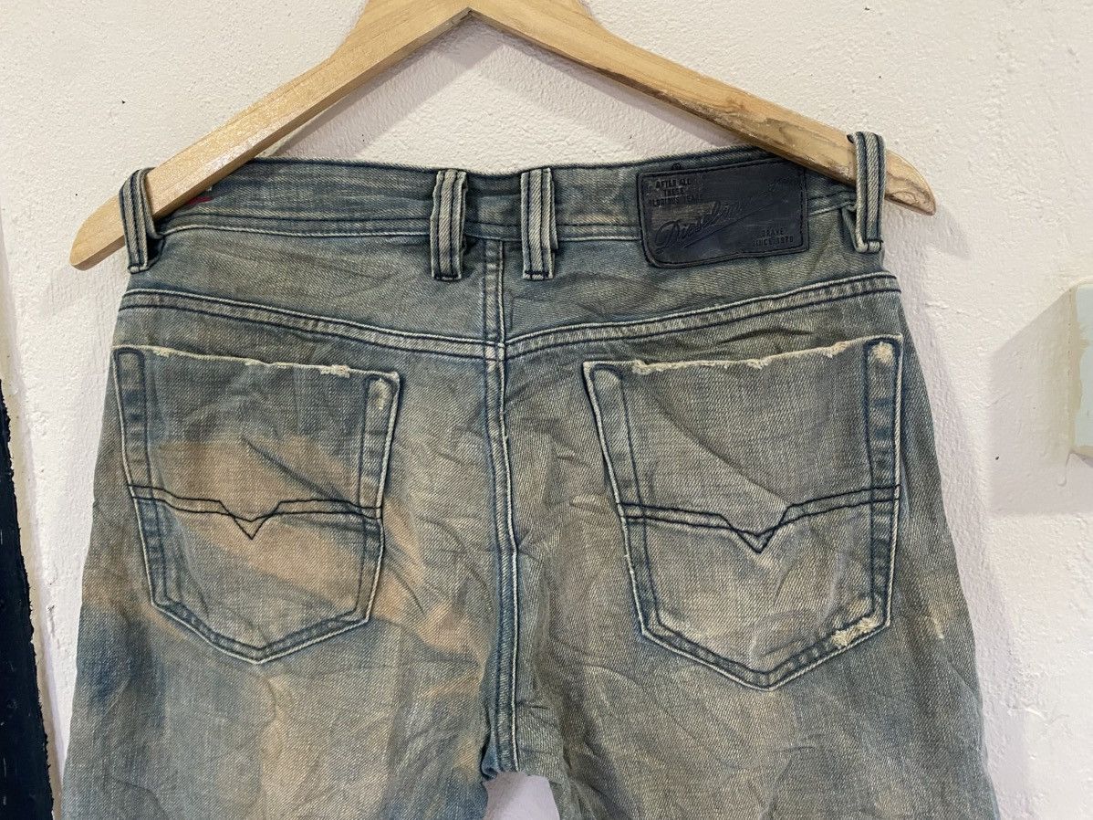 Diesel Diesel Viker Wash Distressed Muddy Denim Size US 31 - 7 Thumbnail