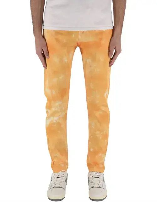 Dyed Denim Orange
