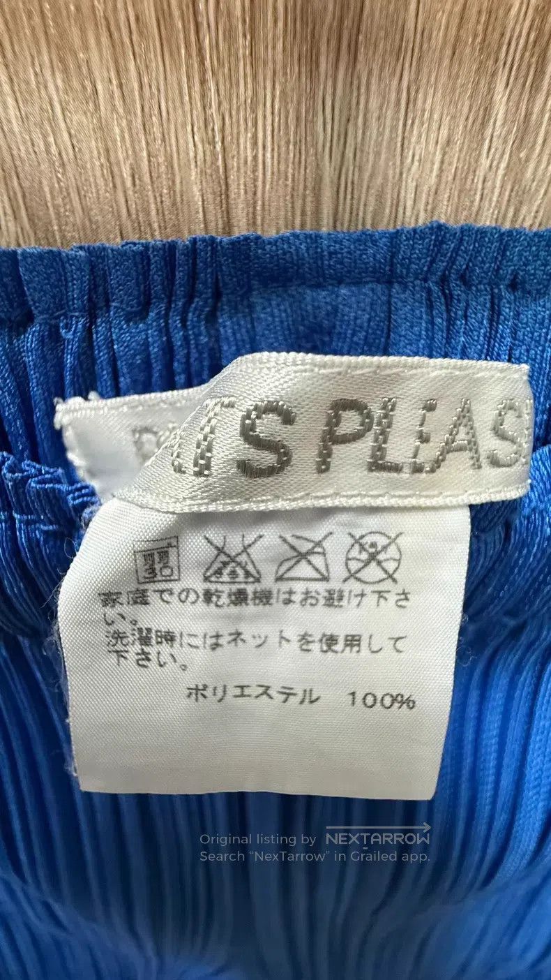 Issey Miyake Issey Miyake size:3 Irregular Pants Blue Size 23" - 4 Thumbnail