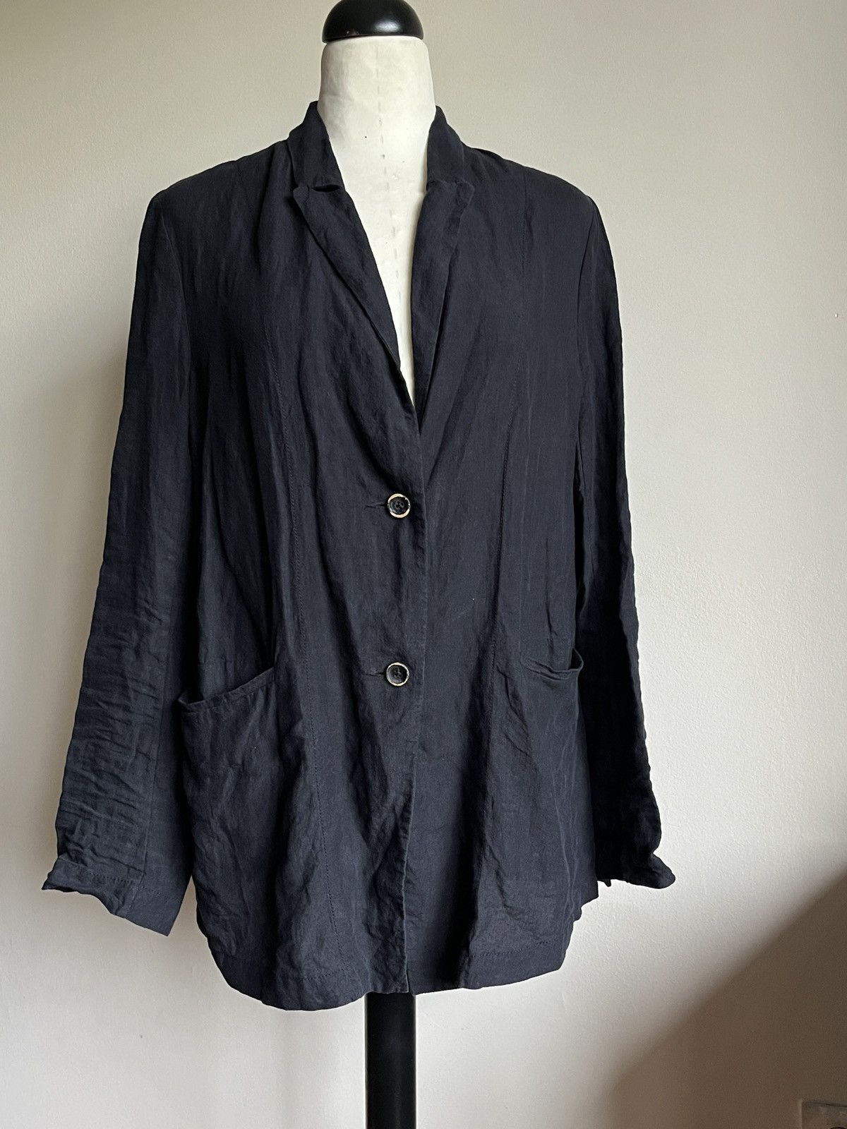 Uma Wang Uma Wang Karen Linen Jacket Size L / US 10 / IT 46 - 1 Thumbnail