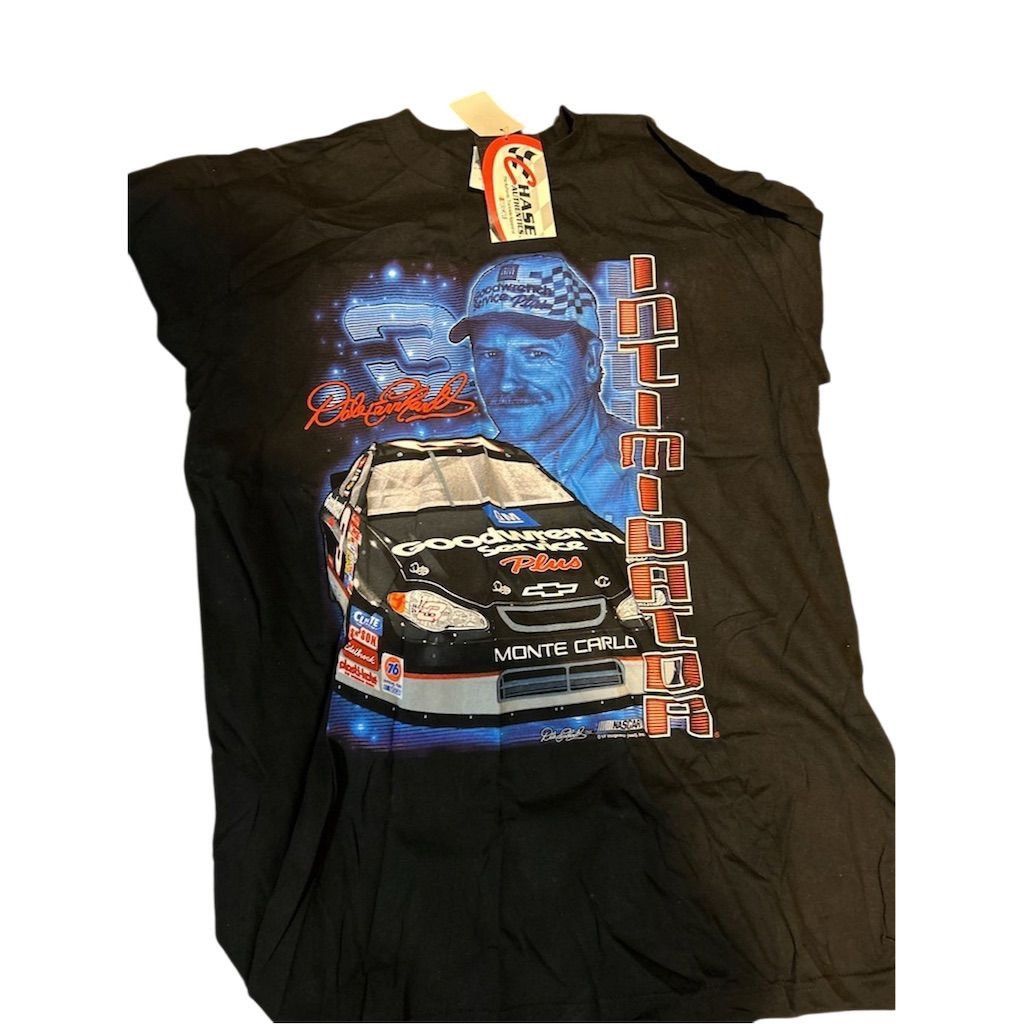 Chase Authentics DEADSTOCK NWT Vintage Dale Earnhardt Intimidator T-Shirt Size US L / EU 52-54 / 3 - 2 Thumbnail