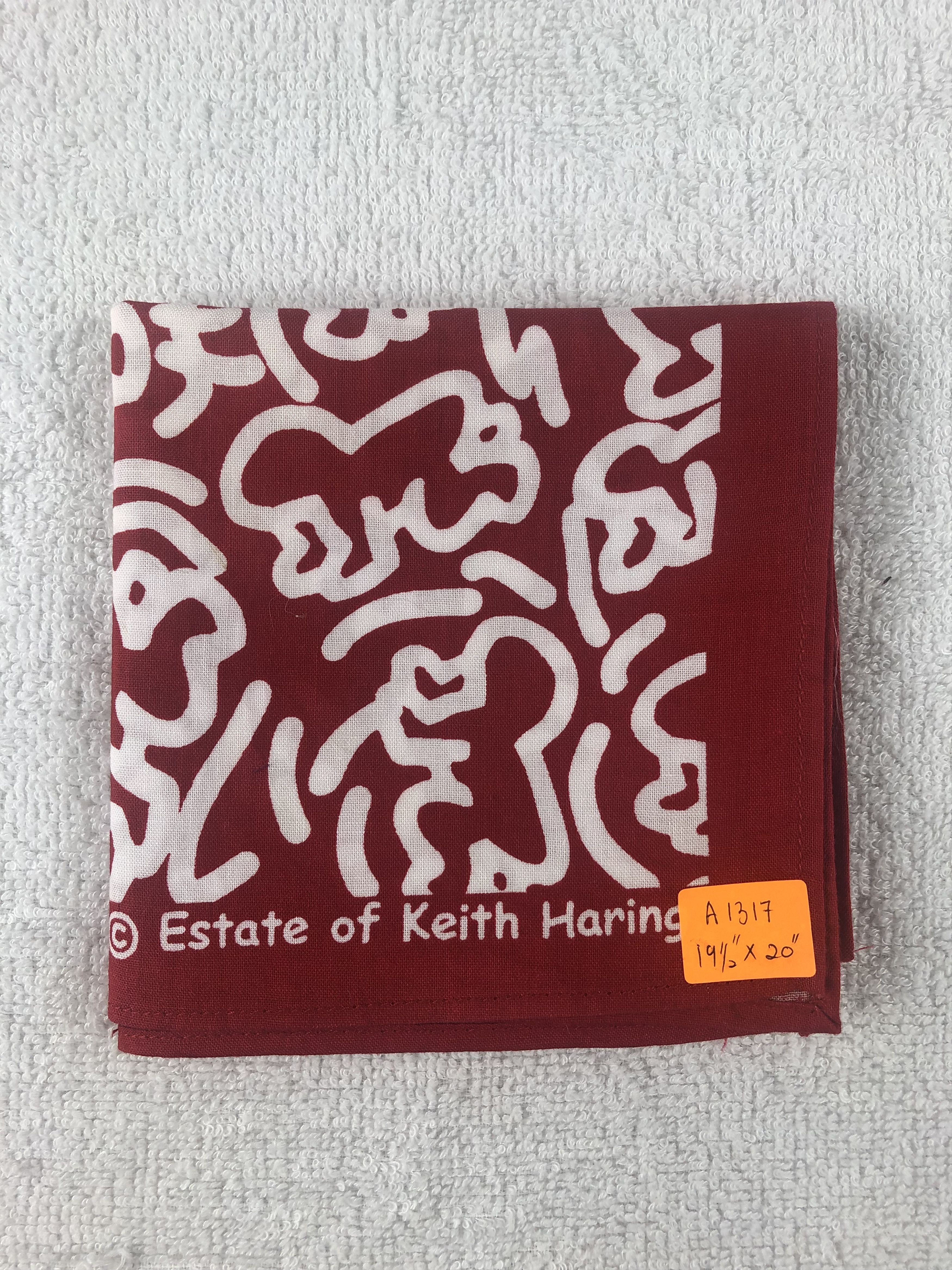 Keith Haring Keith Haring Handkerchief / Bandana / Neckerchief Size ONE SIZE - 7 Thumbnail