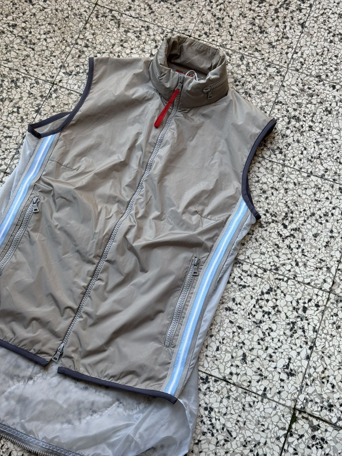 Prada SS00’ Prada Sport Semi Transparent Back 3M Hooded Vest Size M / US 6-8 / IT 42-44 - 5 Thumbnail