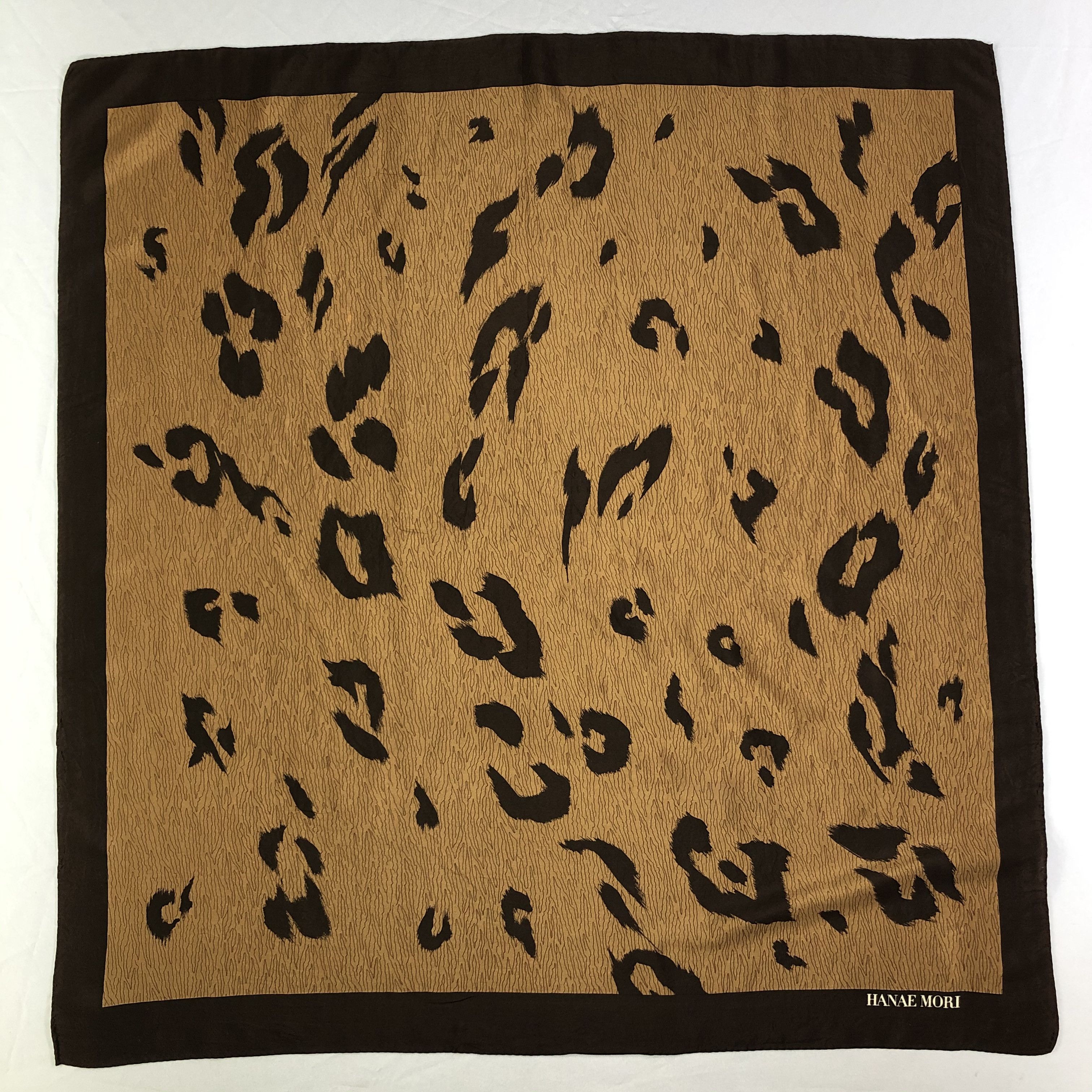 Hanae Mori × Vintage Vintage Hanae Mori Silk Scarf Size ONE SIZE - 2 Thumbnail