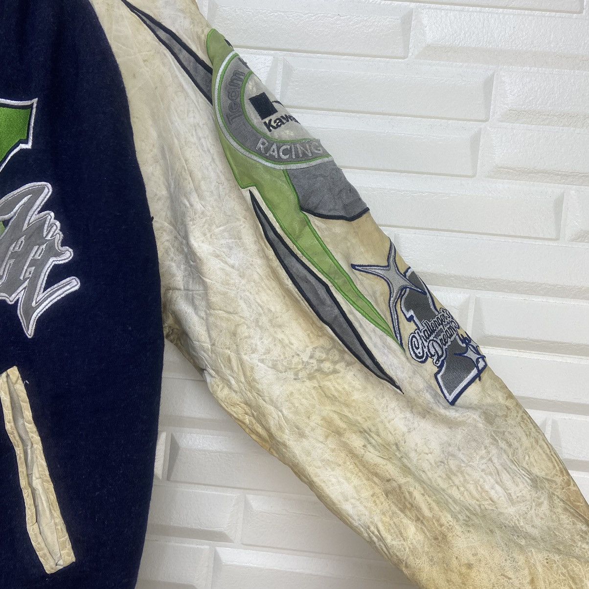 Japanese Brand Team Kawasaki Racing Spirit Challenge Dream Varsity Jacket Size US M / EU 48-50 / 2 - 11 Thumbnail