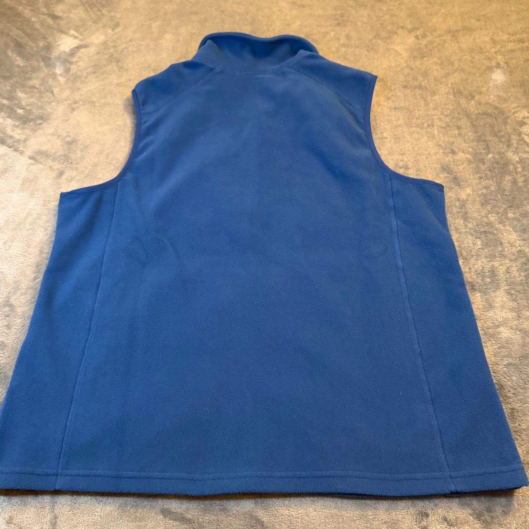 Vintage VINTAGE LL Bean Blue Fleece Vest Full Zip Mock Neck 278161 Outdoor Womens Large Regular Size L / US 10 / IT 46 - 4 Thumbnail