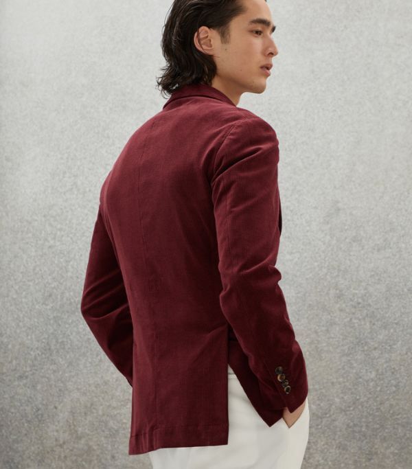 Brunello Cucinelli 0924 Woven Jacket in Red Size US XL / EU 56 / 4 - 4 Thumbnail