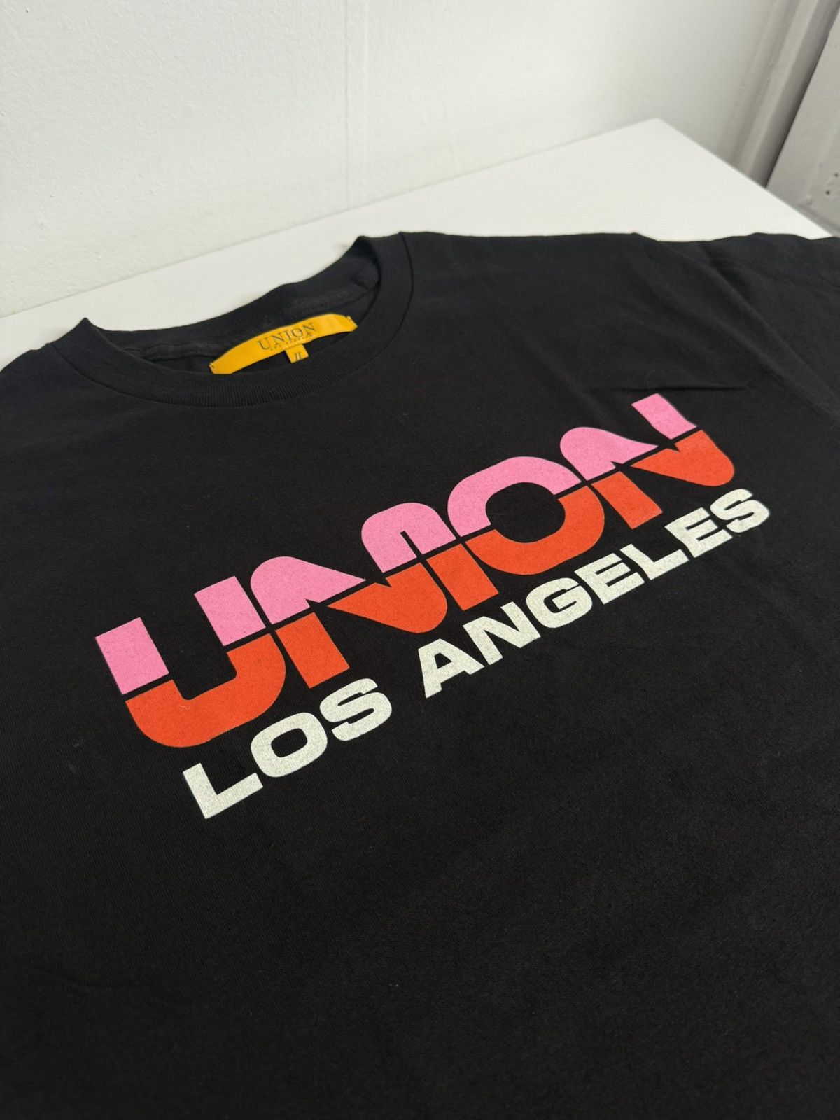 Union LA Union LA Word Logo Tee "Black" (M) *PREOWNED* Size US M / EU 48-50 / 2 - 2 Thumbnail