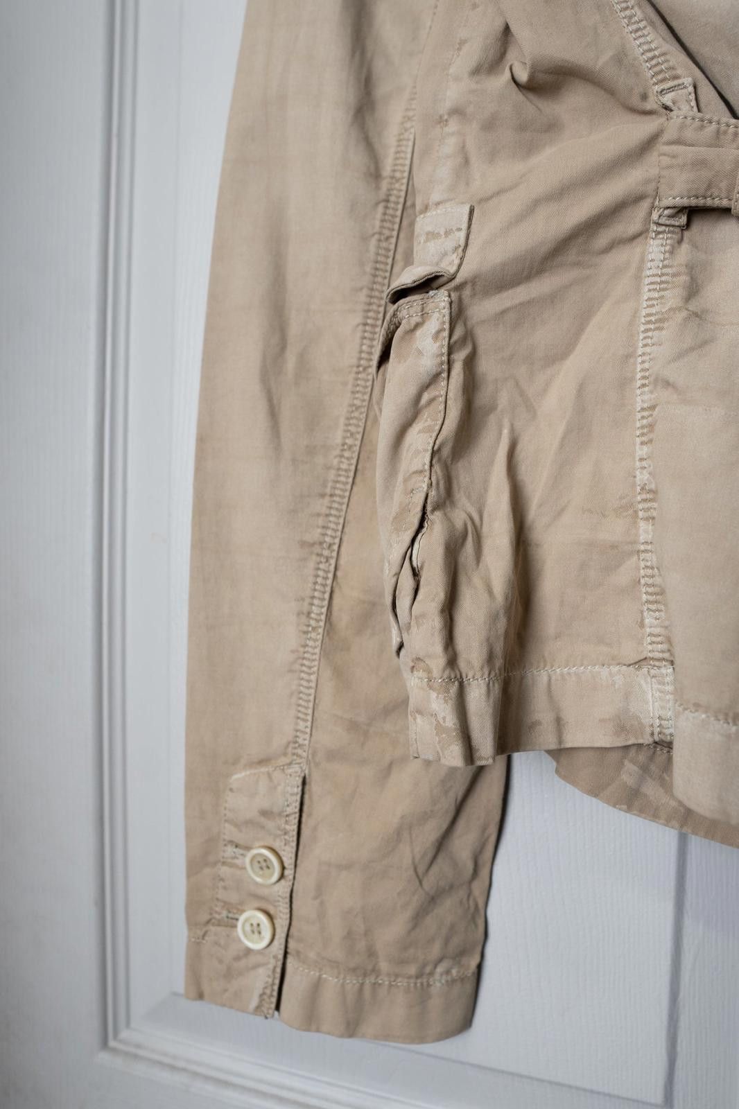 Prada 90's Prada Linea Rosa Utilitarian Button Tan Khaki Jacket Size M / US 6-8 / IT 42-44 - 6 Thumbnail