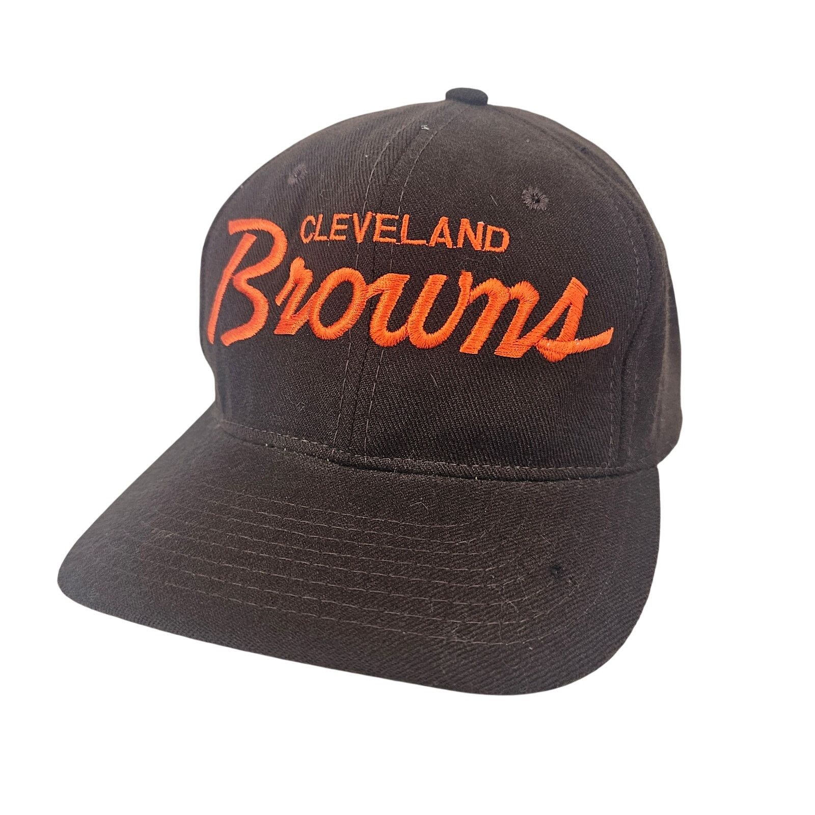 Sports Specialties Cleveland Browns Sports Specialties Script Snapback Hat Size ONE SIZE - 1 Thumbnail