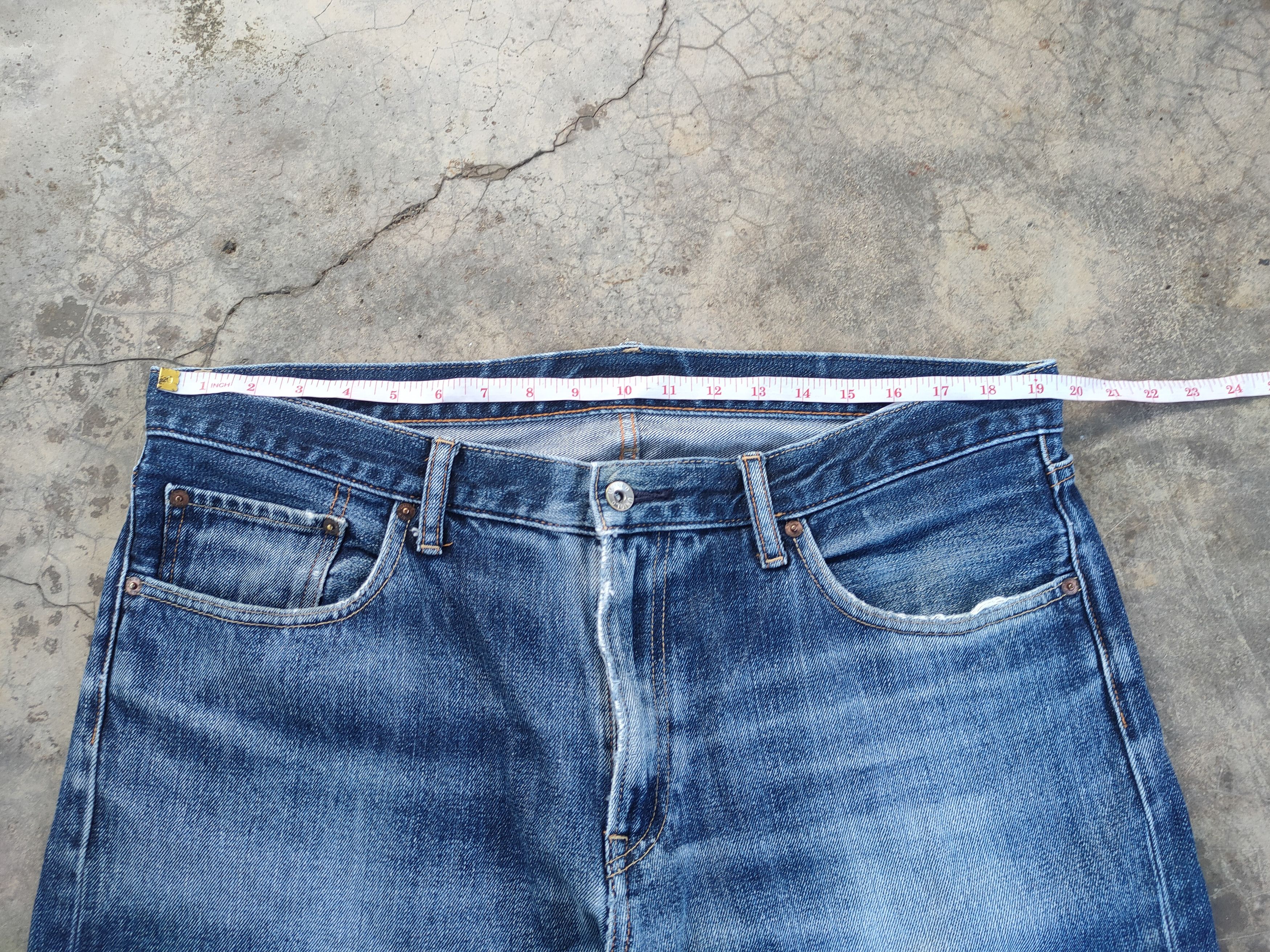 Japanese Brand × Jean × Vintage W38 VINTAGE JAPANESE DISTRESSED FADED JEANS PANTS Size US 38 / EU 54 - 6 Thumbnail