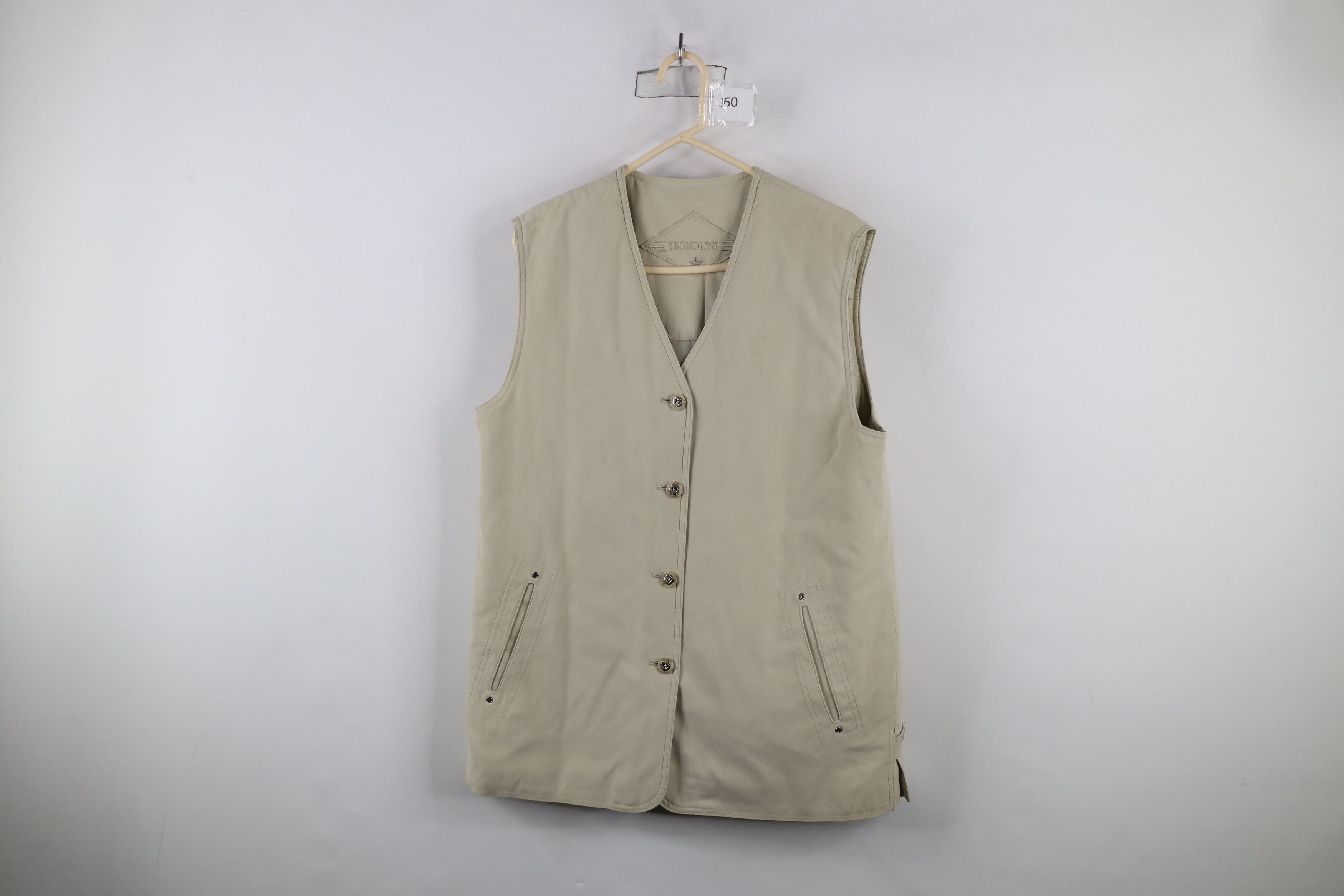 Vintage Vintage 90s Streetwear Microfiber Micropuffer Vest Jacket Size M / US 6-8 / IT 42-44 - 1 Thumbnail