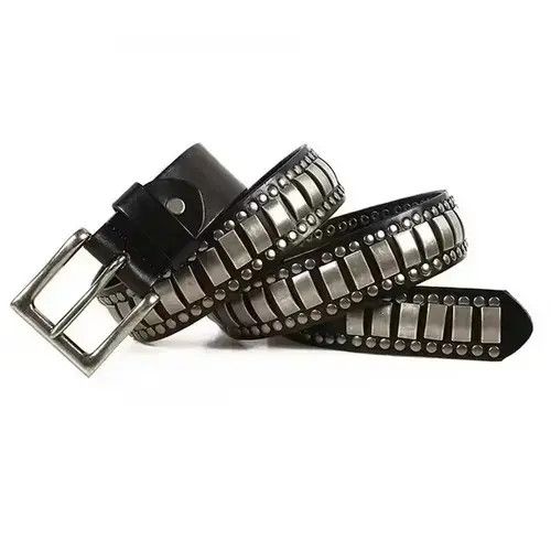 Other Leather Rock Punk Rivets Biker Belt Size ONE SIZE - 2 Thumbnail