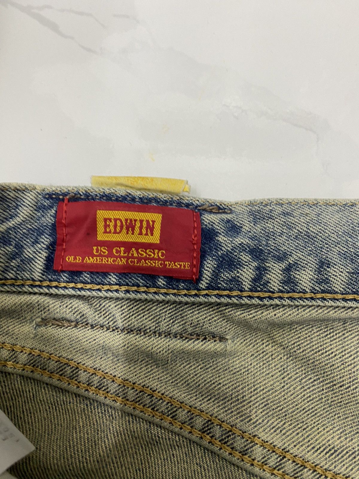 Edwin × Hysteric Glamour × If Six Was Nine RUSTY DISTRESSED DENIM EDWIN US VINTAGE DENIM JEANS Size US 29 - 9 Thumbnail