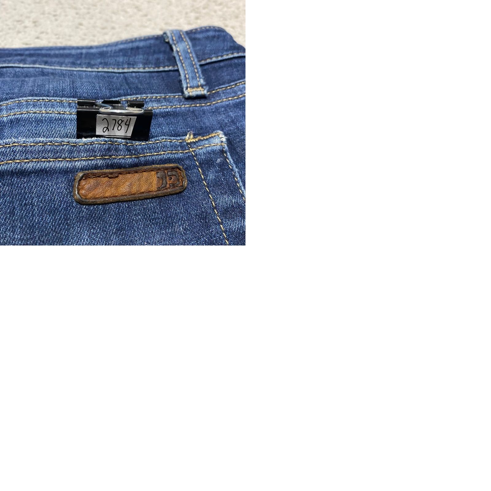 Vintage VINTAGE Joe's Jeans Womens Skinny Denim Jeans 28 Blue Mid Rise 5-Pocket Design Womens Jeans Size 24" / US 00 / IT 34 - 9 Thumbnail