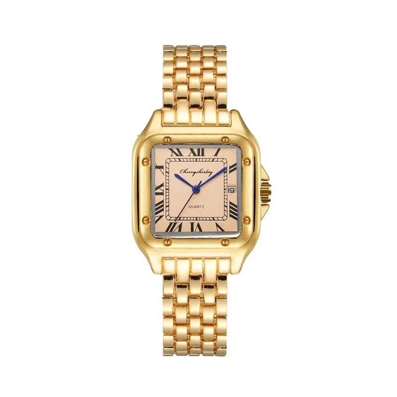 Other Vintage 90s vintage retro luxury style quartz Gold watch Size ONE SIZE - 2 Thumbnail