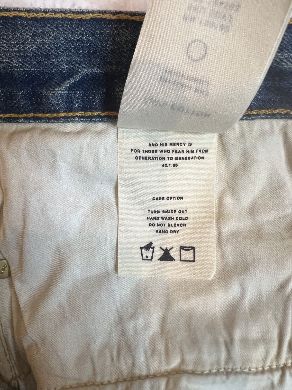 Fear of God Fear of God Denim Jeans. Relaxed Fit Size US 33 - 16 Thumbnail