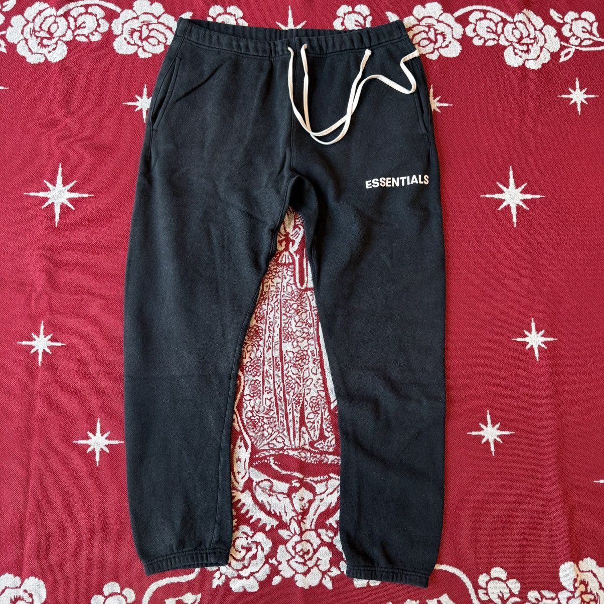 Essentials Used Fear of God Essentials Sweatpant Black Og 2018 Size L Size US 34 / EU 50 - 1 Thumbnail