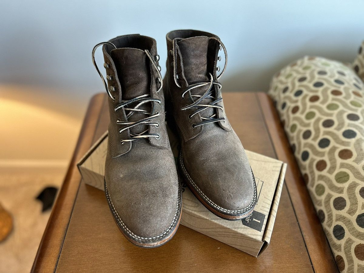 Parkhurst Parkhurst Allen Stitchdown in Stone Waxed Mohawk Size US 12 / EU 45 - 2 Thumbnail