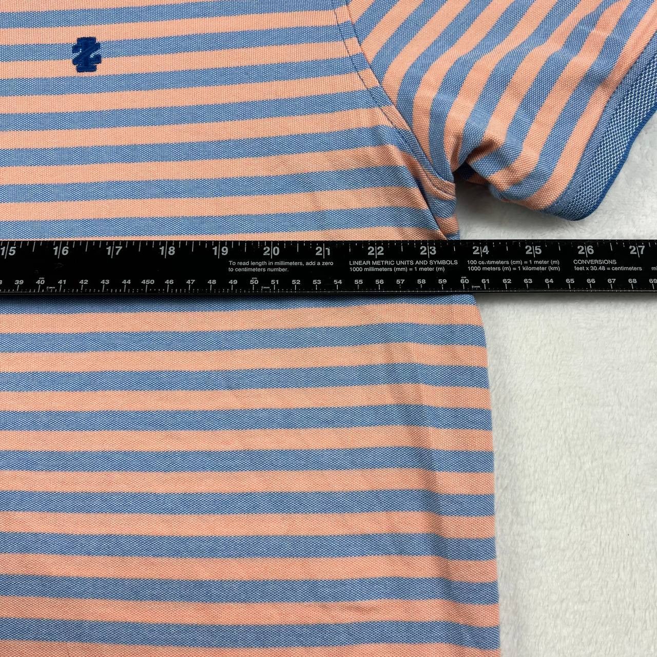 Izod Izod Advantage 2XL Stretch Polo Shirt Men Striped XXL Size US XXL / EU 58 / 5 - 6 Thumbnail