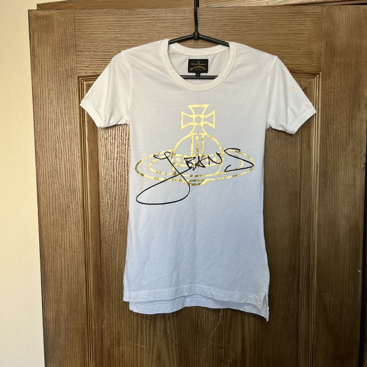VIVIENNE WESTWOOD T-SHIRT BIG LOGO