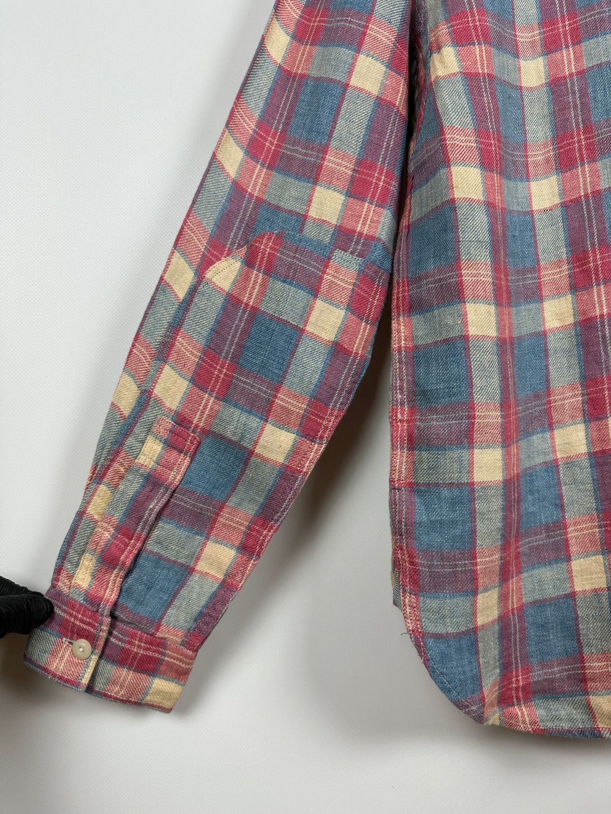 Polo Ralph Lauren RRL Ralph Lauren Double RL Flannel Long Sleeve Button Shirt Size US M / EU 48-50 / 2 - 19 Thumbnail
