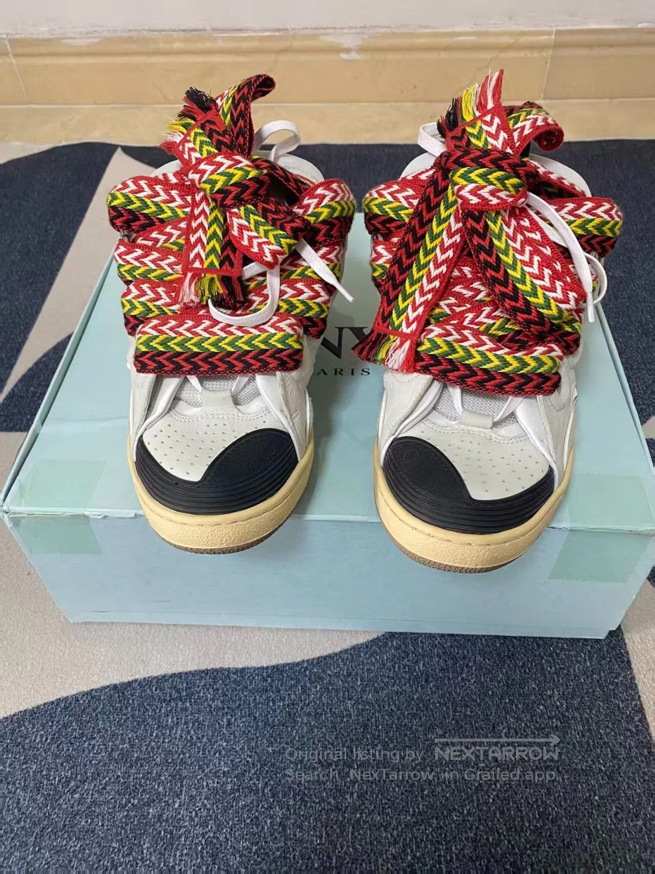 Lanvin Lanvin Bread Sneakers Size 40. Size US 7 / EU 40 - 2 Thumbnail