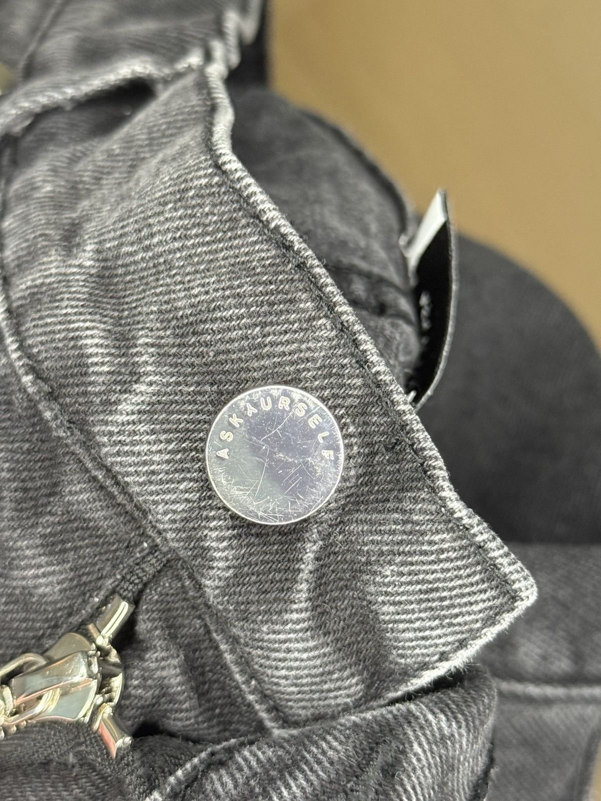 Askyurself ASKYURSELF Phrase 90’s Carpenter Denim • Relaxed/Baggy Fit Size US 32 / EU 48 - 5 Thumbnail