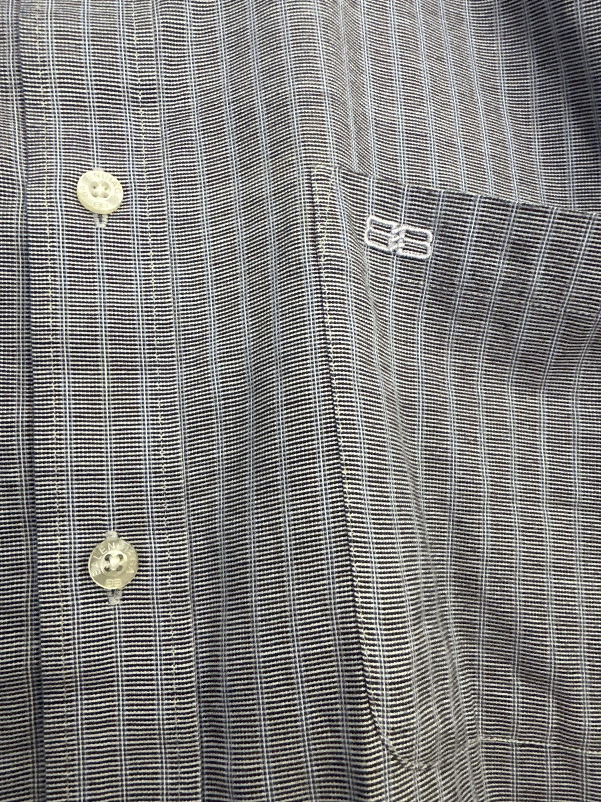 Balenciaga × Vintage Balenciaga Men’s Fluid Oversized shirt in Light Blue Size US L / EU 52-54 / 3 - 3 Thumbnail
