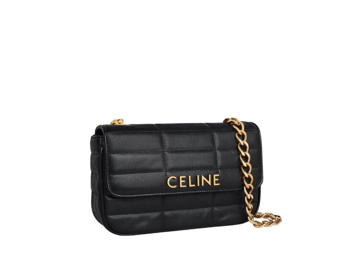 Celine o1bcso1str0725 Size : OS /111273 Chain Shoulder Bag in Black Size ONE SIZE - 3 Thumbnail