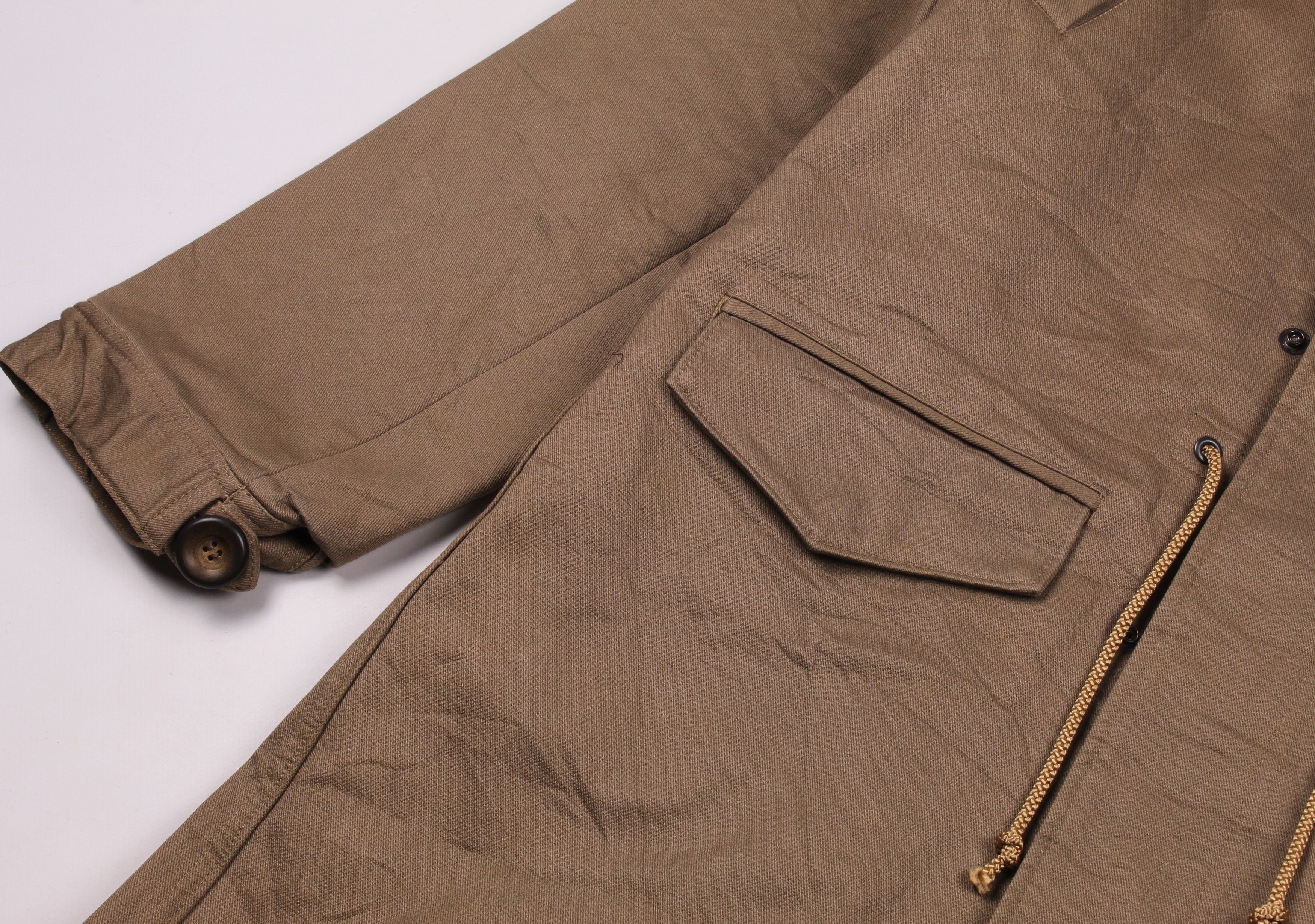 Japanese Brand Vintage Lounge Lizard Japan Military Fishtail Khaki Parka Size US M / EU 48-50 / 2 - 3 Thumbnail