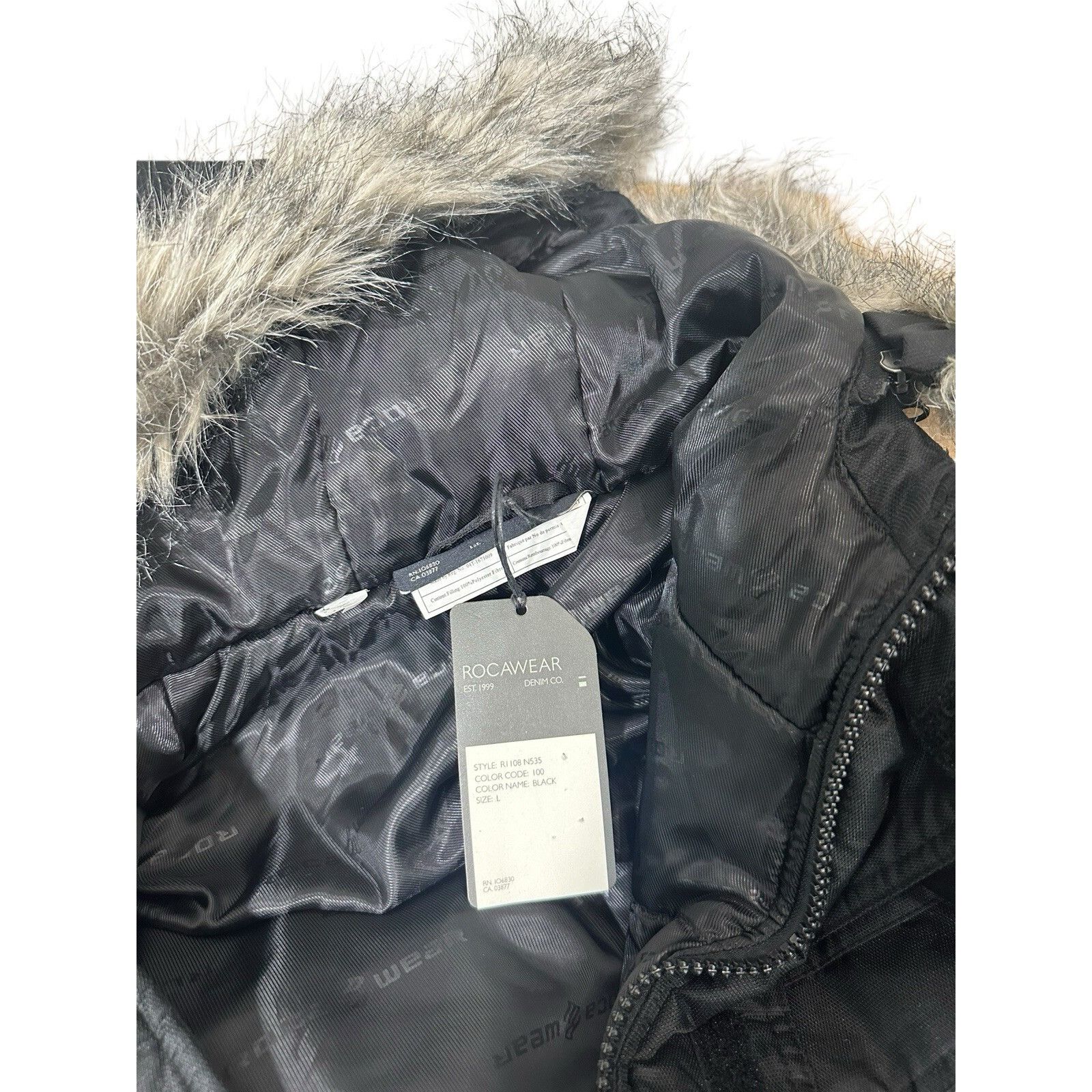 Rocawear Vintage Rocawear Coat Jacket Y2K Hip Hop 90’s 2000’s Size US L / EU 52-54 / 3 - 4 Thumbnail